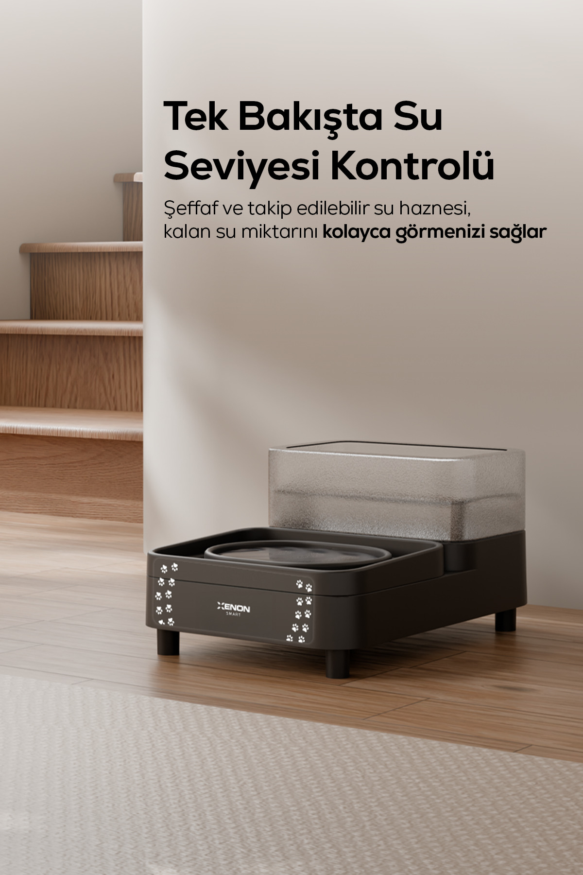 آبخوری فواره‌ای هوشمند گربه و سگ زنون اسمارت Xenon Smart مدل X8656 6.5L