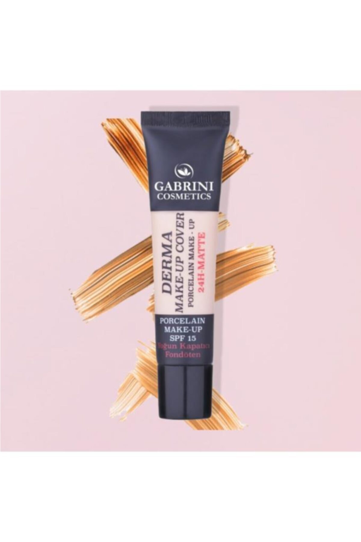 کرم پودر بنیاد پوشش آرایش DERMA 40ML 103 Gabrini