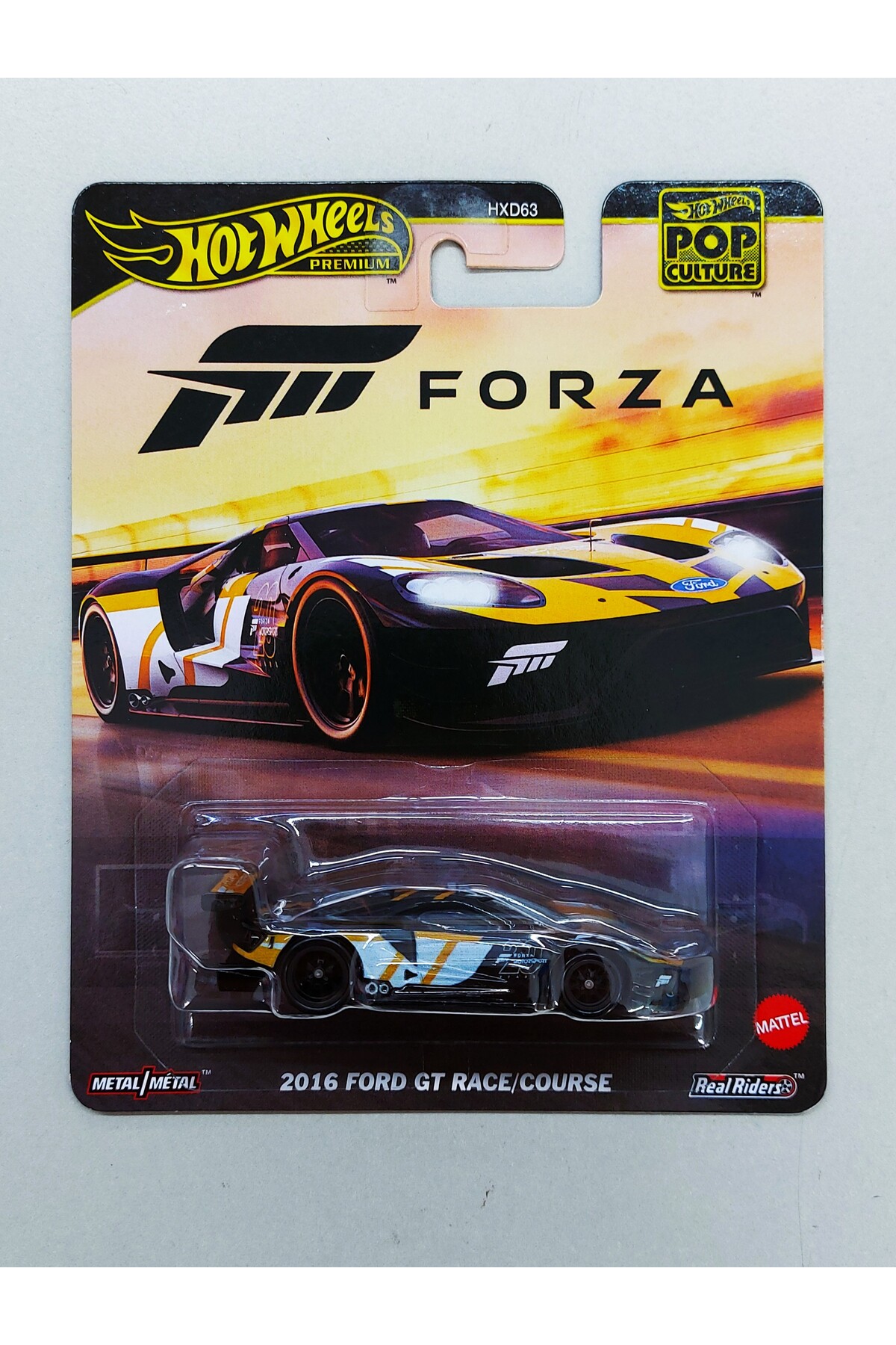 ماشین اسباب بازی کورس مسابقه فورد GT PREMIUM 2016 FORZA فرهنگ پاپ 2025 مدل از ترکیه HOT WHEELS