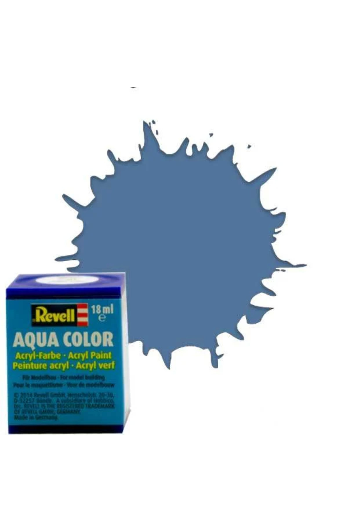 مدل خودرو REVELL 79 رنگ ​​آبی خاکستری مات 18 میل اورجینال NW NessiWorld