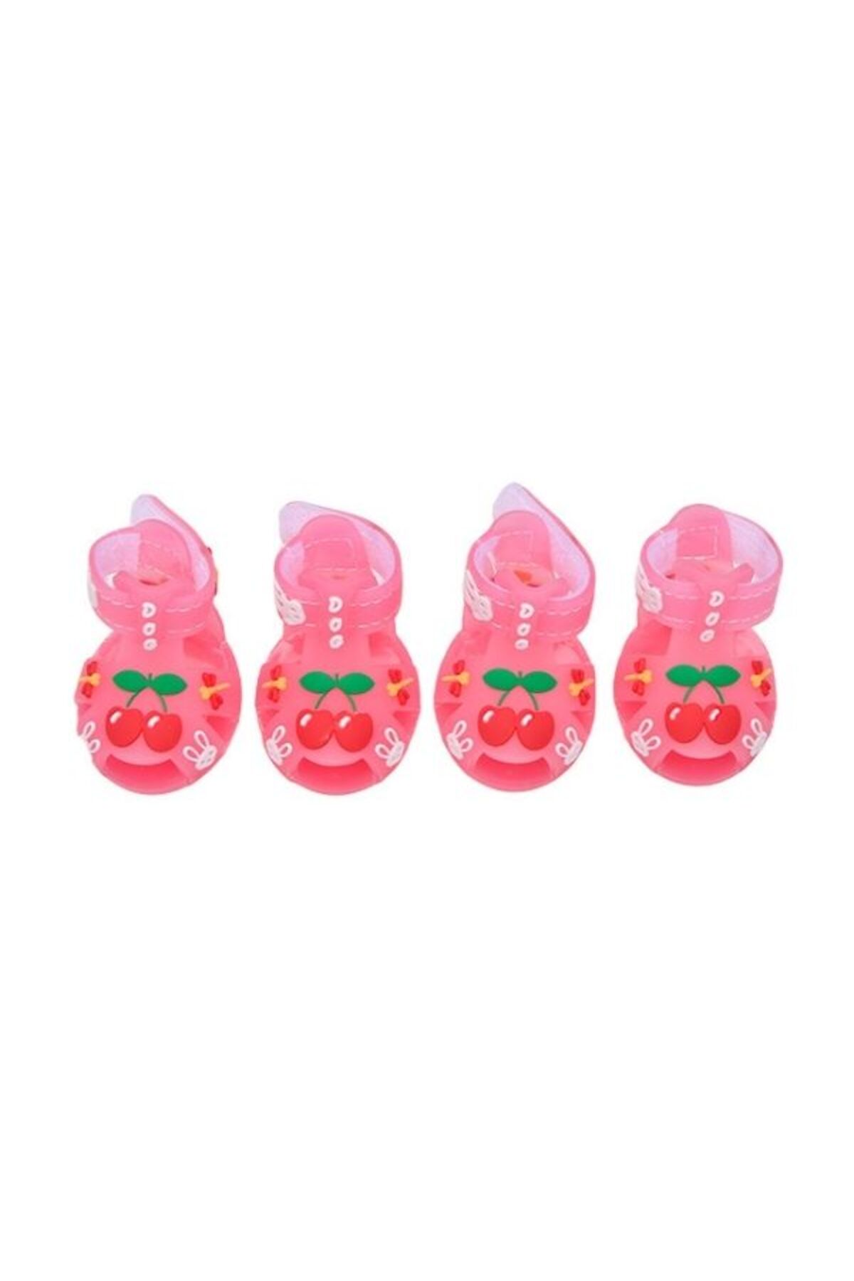 کفش سگ اُلچی Olchi Cherry Rabbit Shoes، صورتی