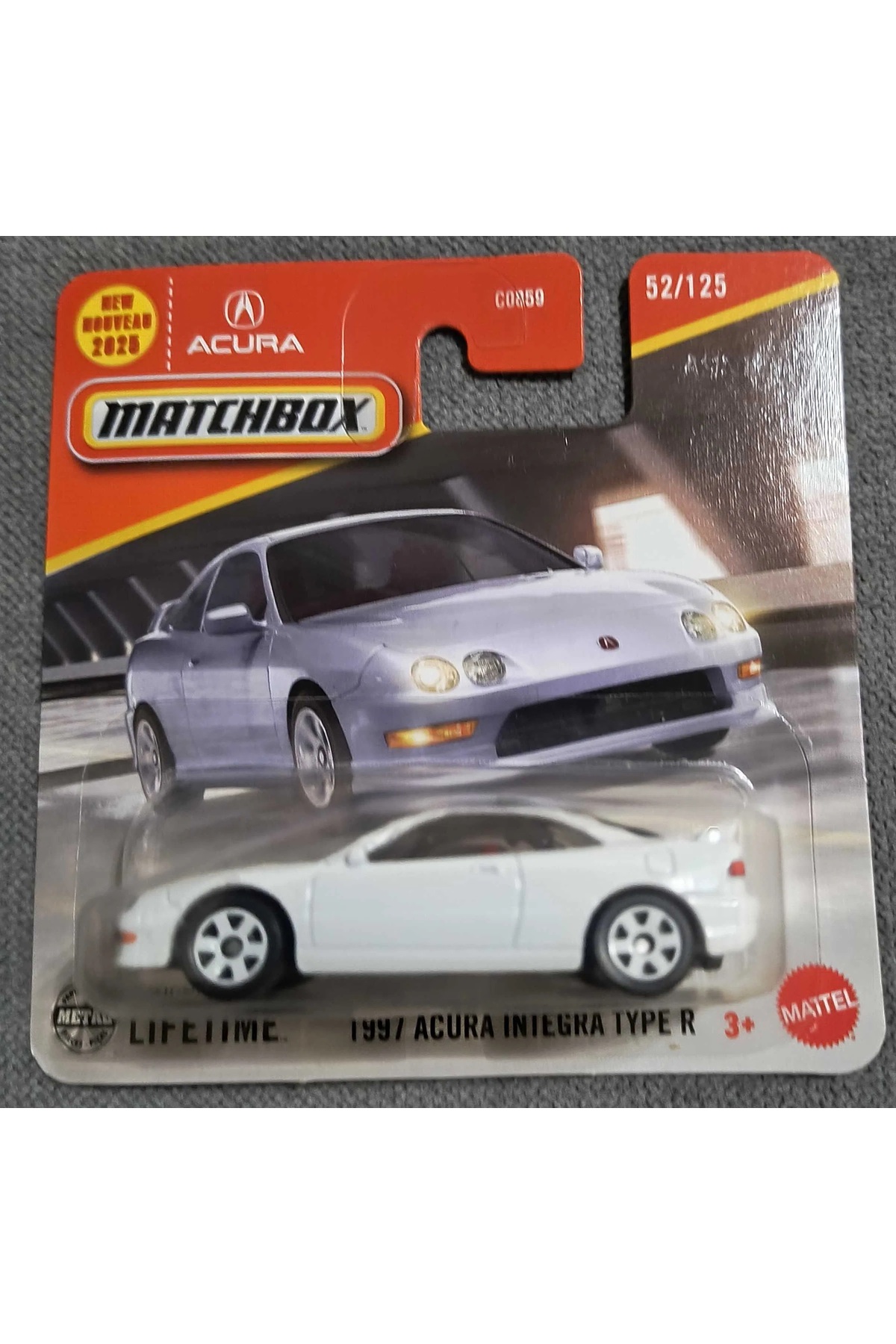ماشین اسباب بازی MATCHBOX 1997 ACURA INTEGRA TYPE R JBR07 هات ویلز اورجینال HOT WHEELS