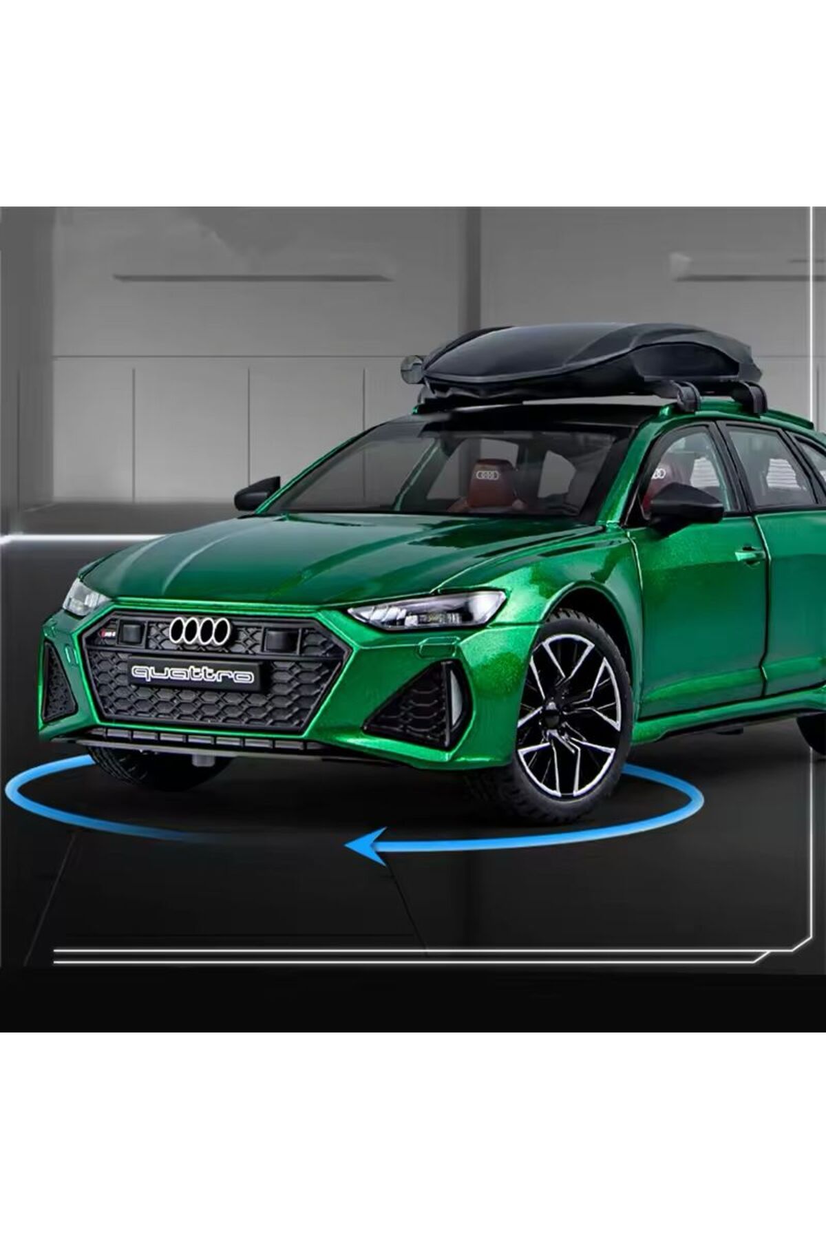 مدل خودرو مجموعه فلزی AUDI RS6 AVANT SPORT با صندوق عقب 1:24 DIECAST اورجینال scntoys