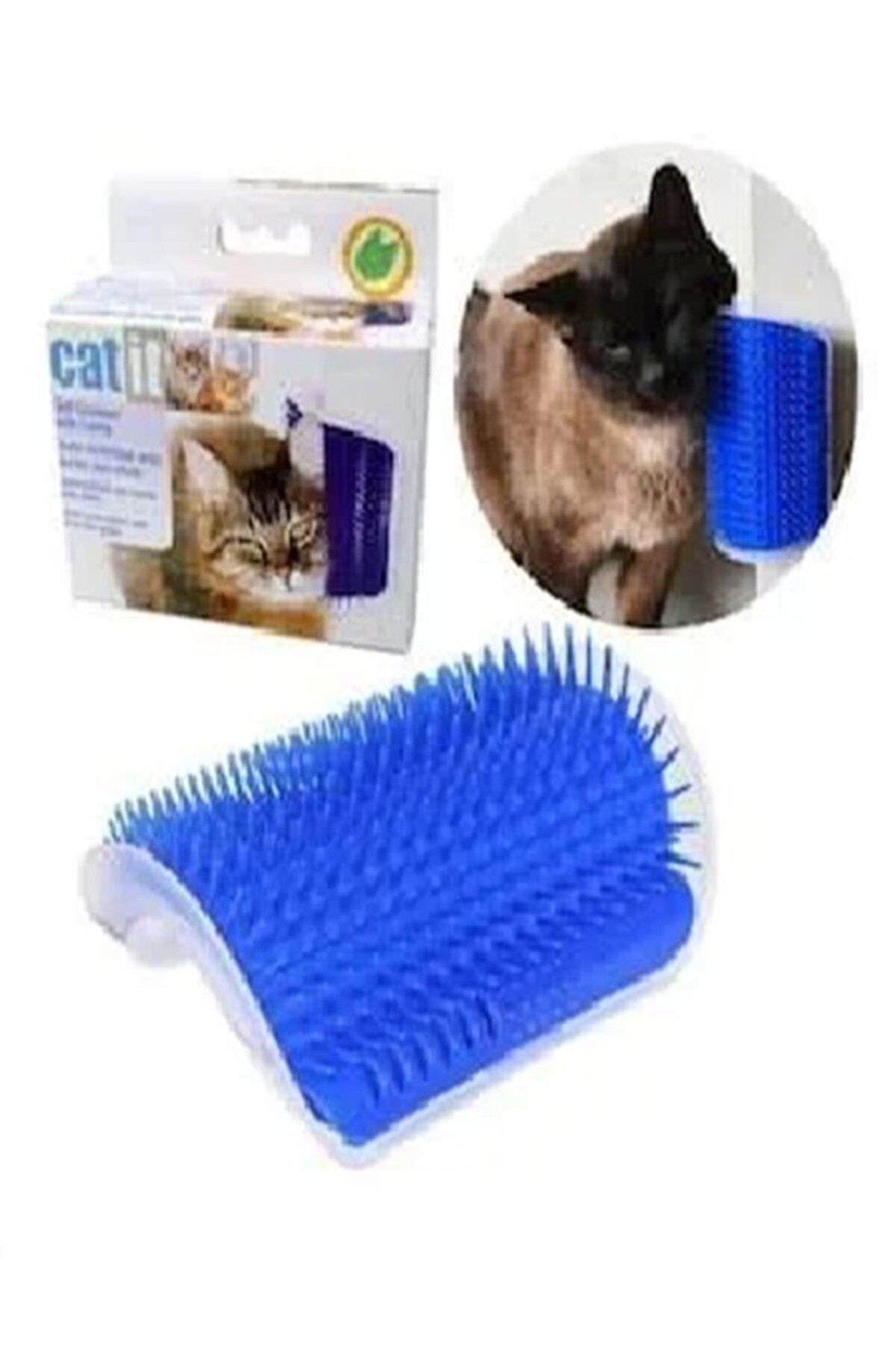 ست مراقبت گربه کاتیت Catit؛ اسباب‌بازی لیسیدنی آووکادو، ناخن‌گیر، دستکش جمع‌آوری مو و ابزار خراشیدن