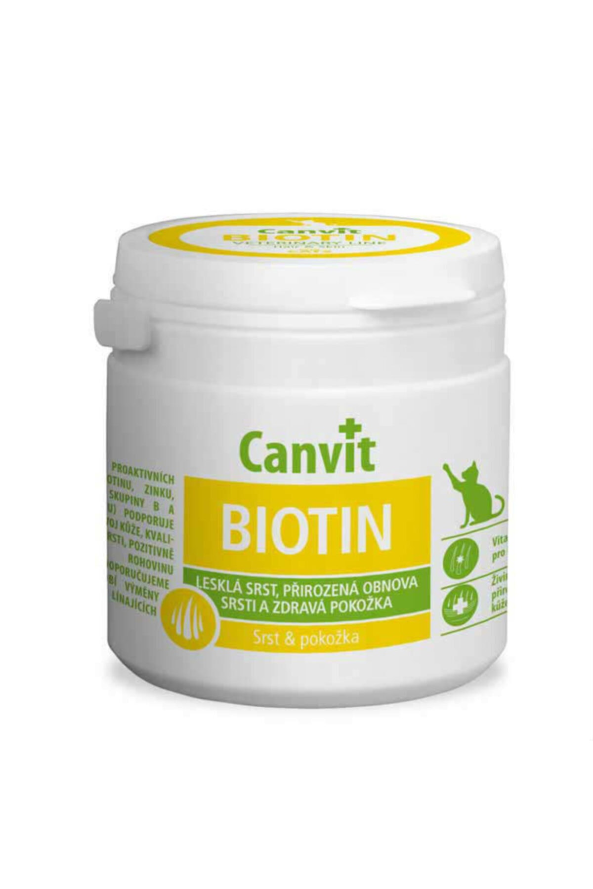 ویتامین گربه کانویت Canvit Biotin برای سلامت مو و پوست، ۱۰۰ گرم
