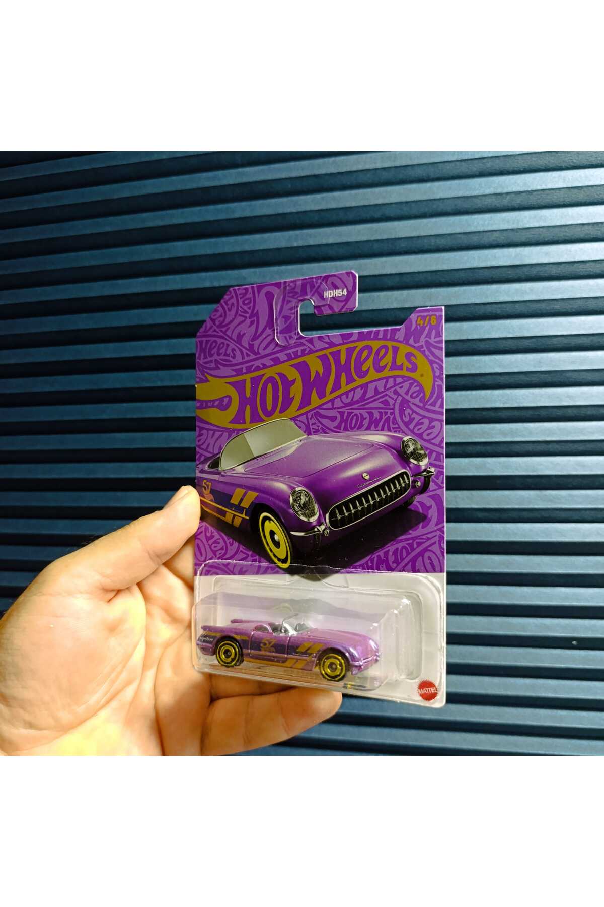 ماشین اسباب بازی 55 CORVETTE 57. سری ویژه سال هات ویلز اورجینال HOT WHEELS
