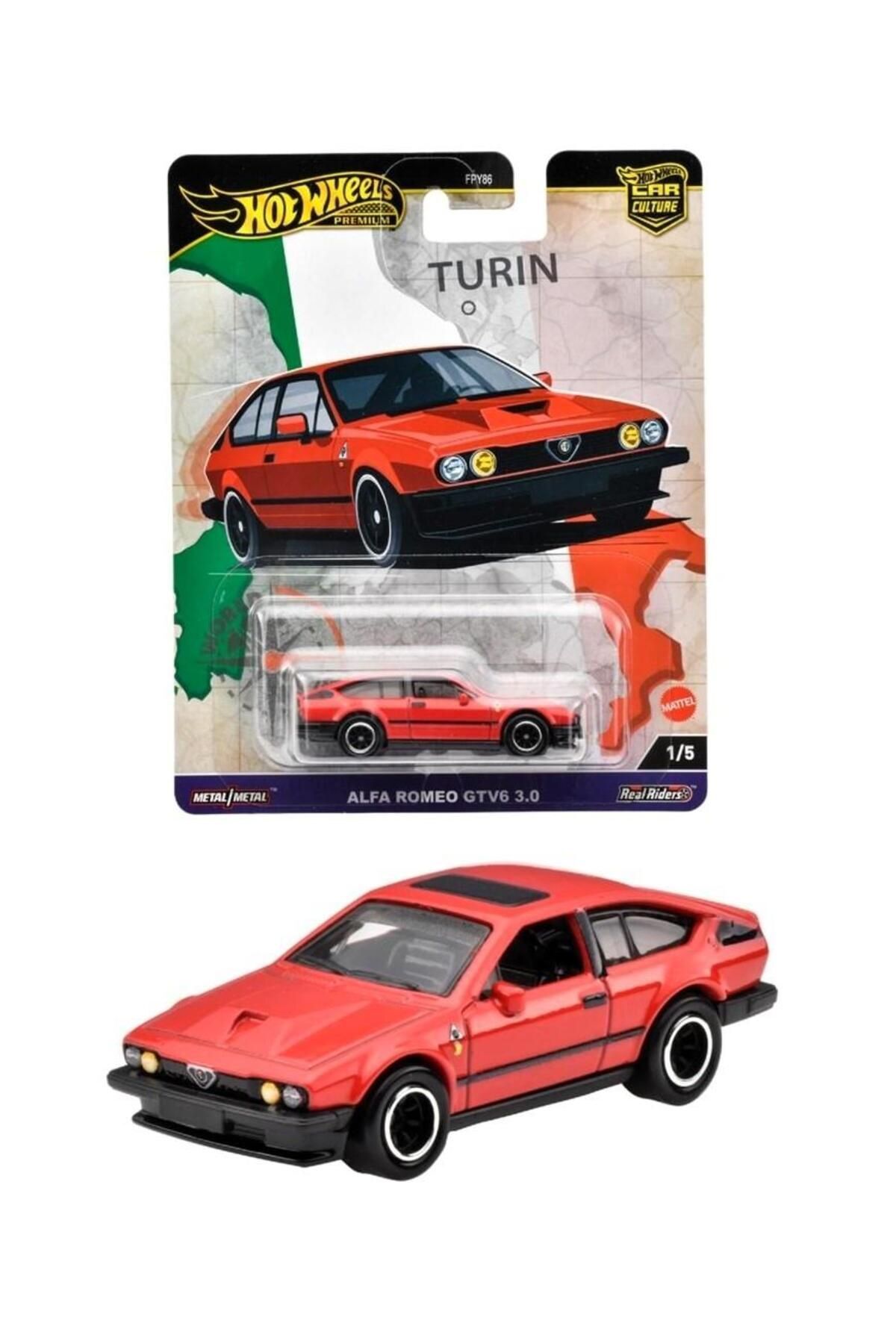 ماشین اسباب بازی ALFA ROMEO GTV6 3.0 FPY86 HRV80 هات ویلز اورجینال HOT WHEELS