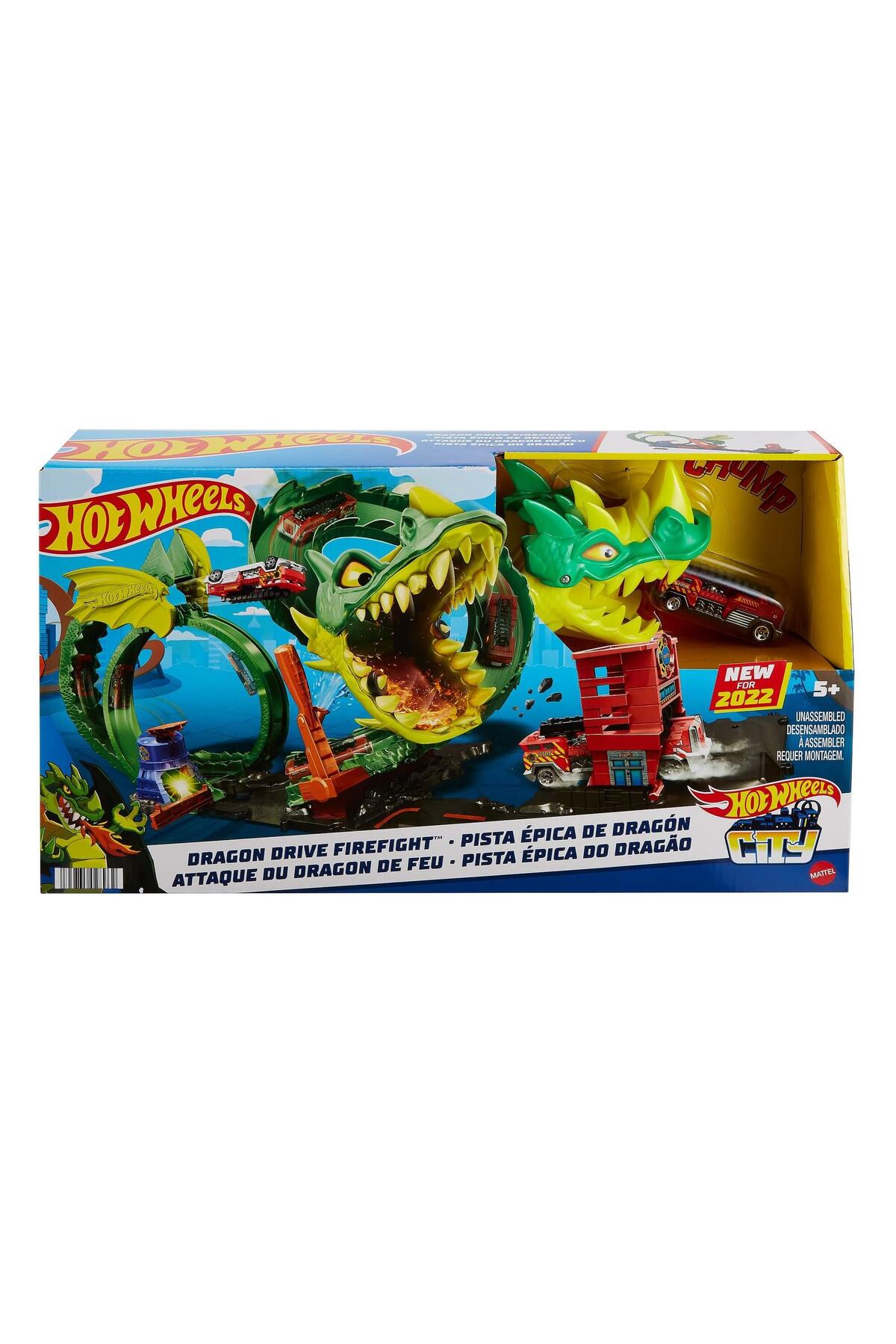 ماشین اسباب بازی ® جنگ با اژدها | HDP03 هات ویلز اورجینال HOT WHEELS