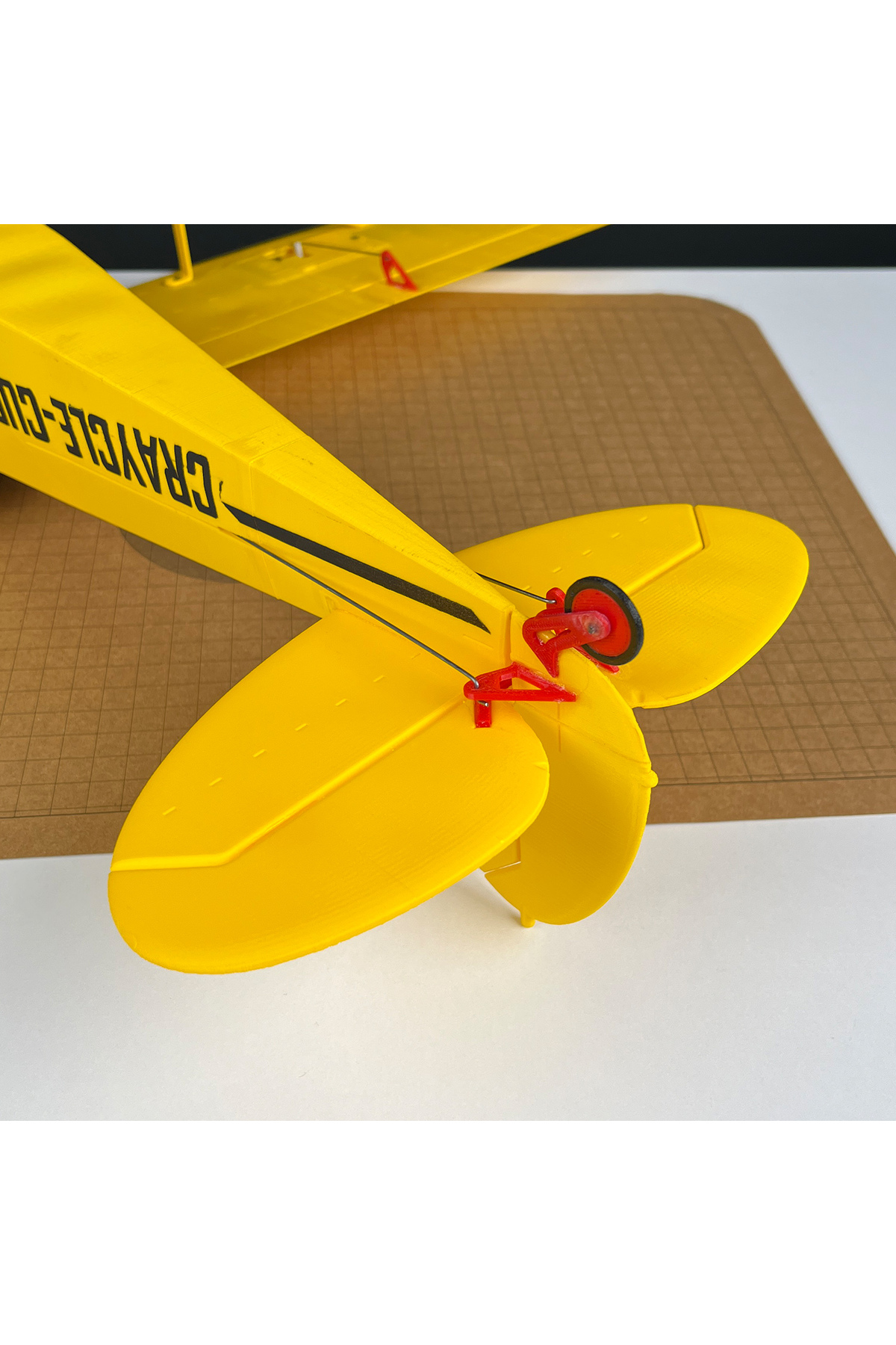 هواپیمای RC CUB V2 800 میلی متر FPV مدل هواپیما کیت بدنه بدون الکترونیک از ترکیه Craycle