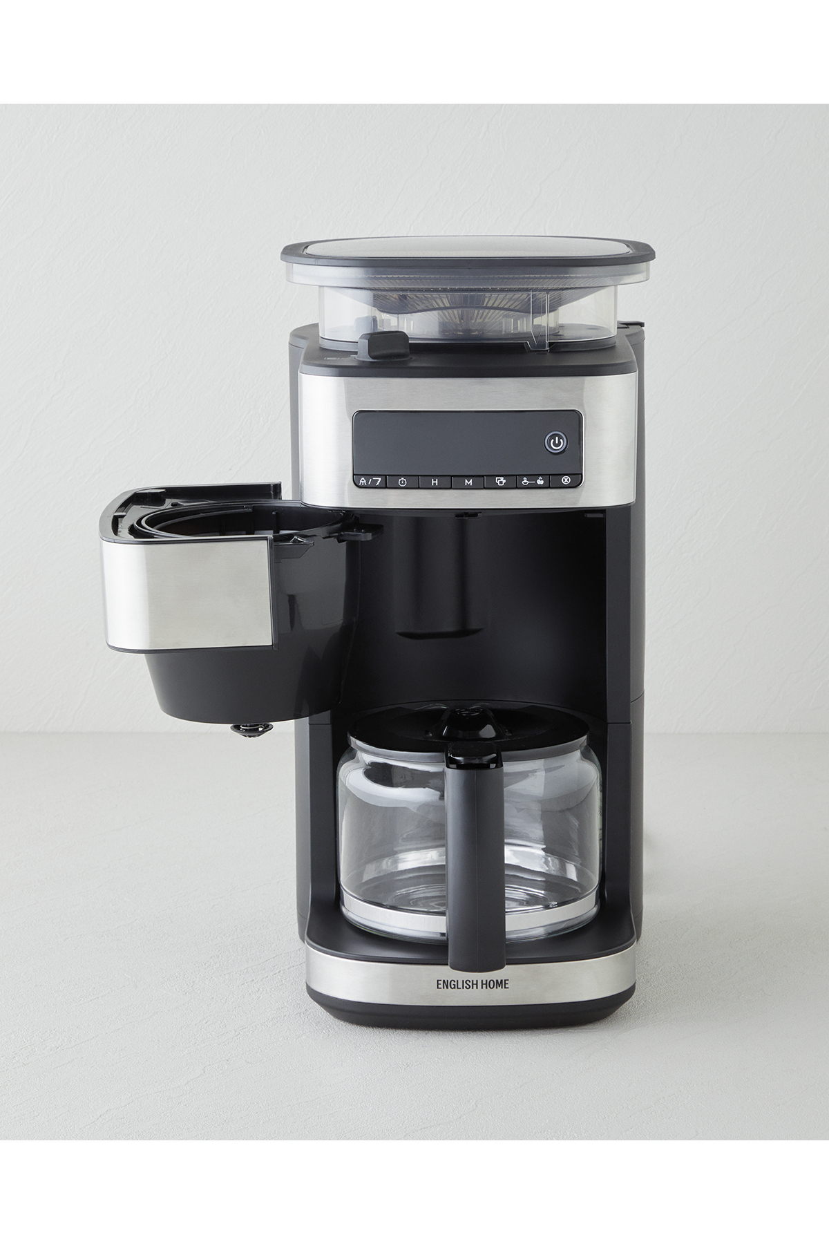 قهوه ساز فیلتری فیلتر FKM 6020 COFFEE TALKS EXPERT 1.35 لیتری مشکی اورجینال English Home