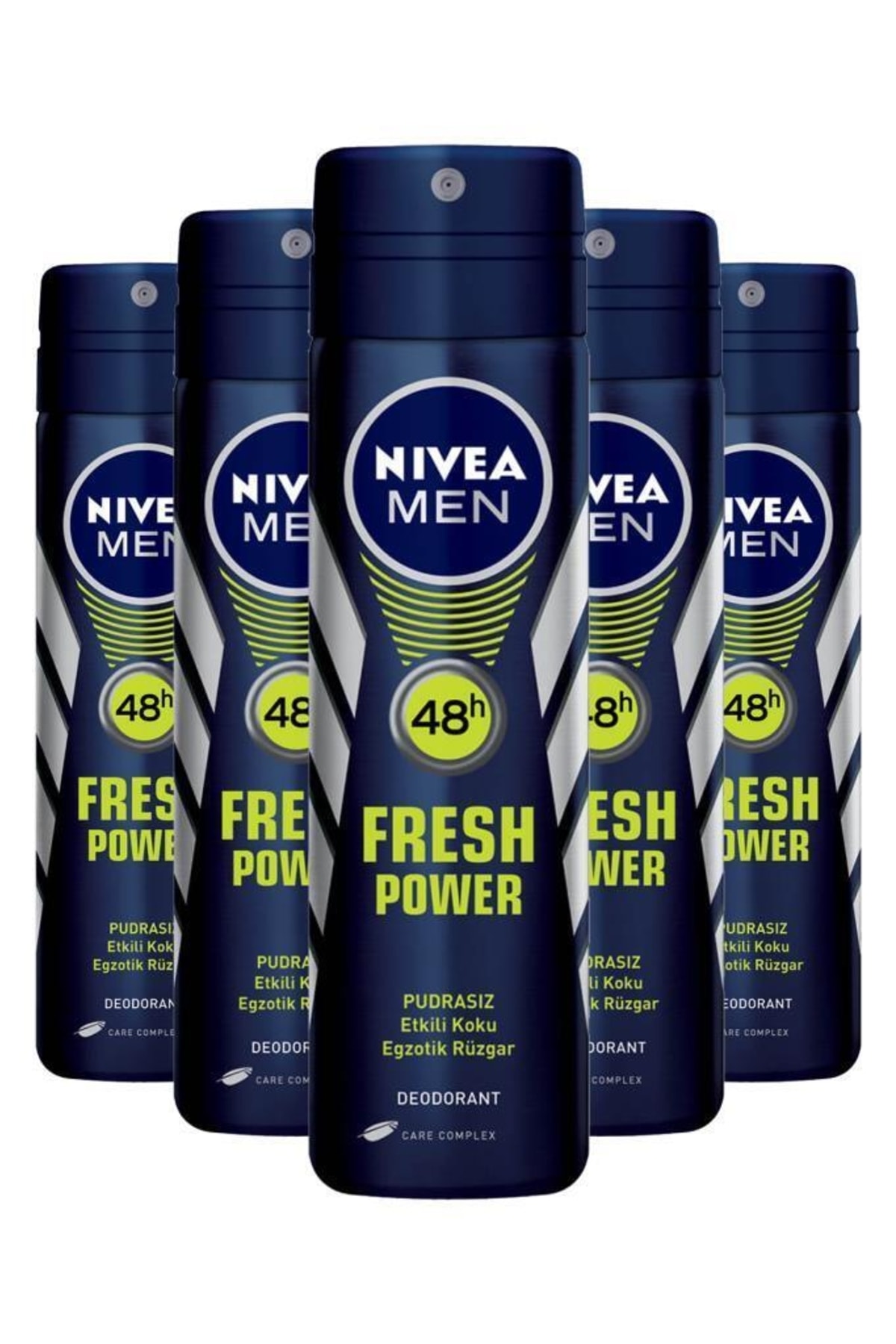 NIVEA ضد عرق مردانه فرش پاور 150 میلی لیتر X5