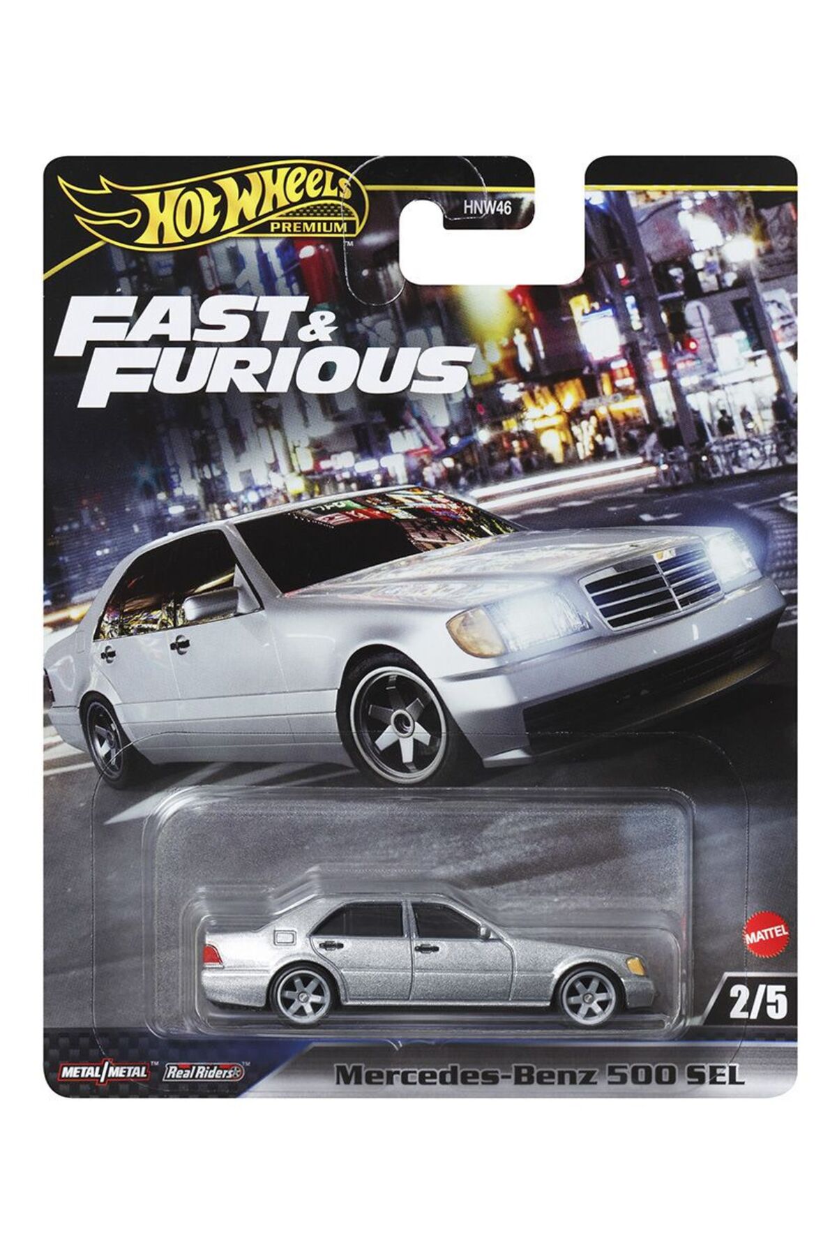 ماشین اسباب بازی مرسدس بنز 500 SEL از ترکیه HOT WHEELS