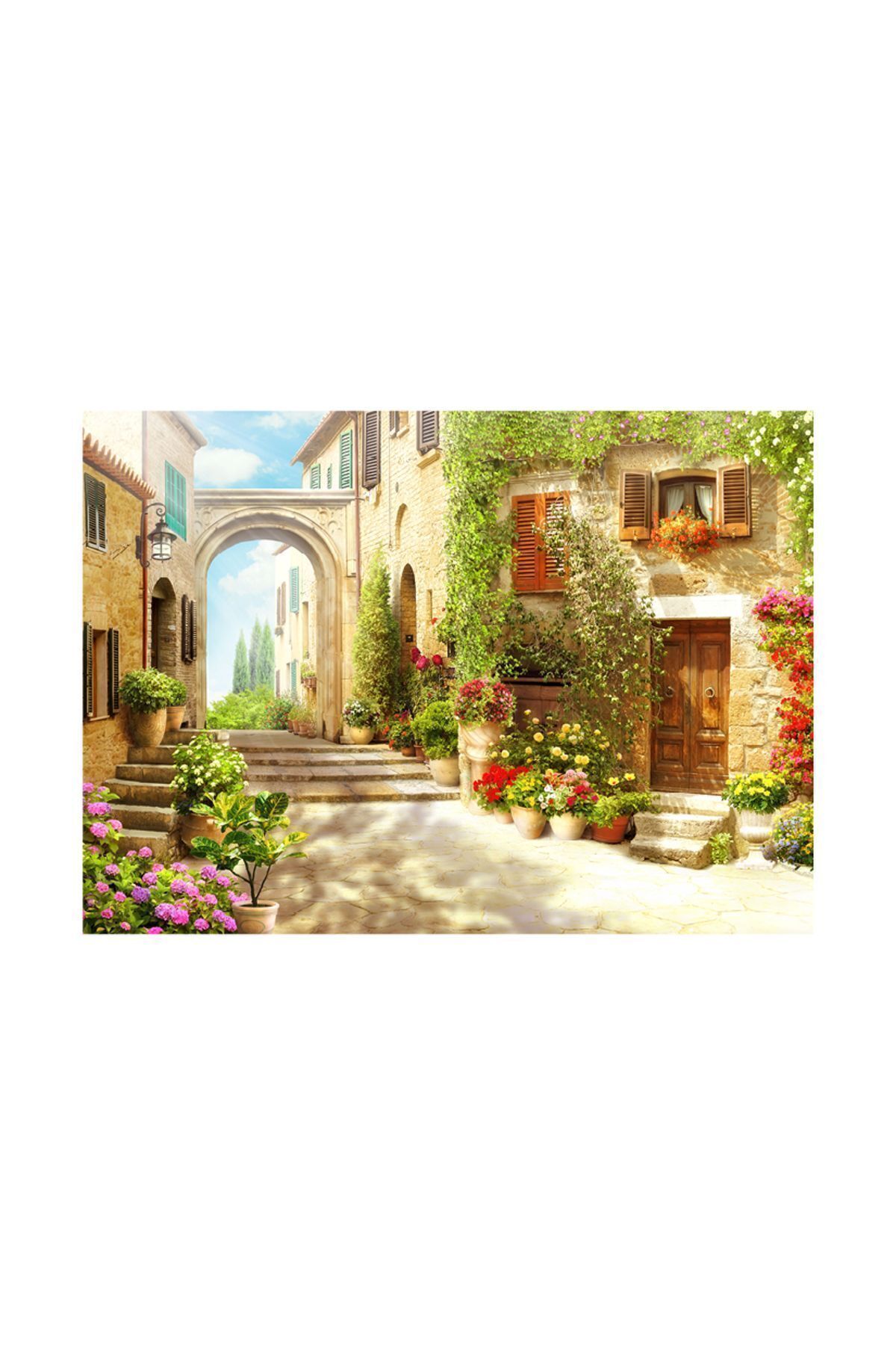 پازل ۱۰۰۰ قطعه نیورلند Neverland، طرح خیابان قدیمی، مدل NL364