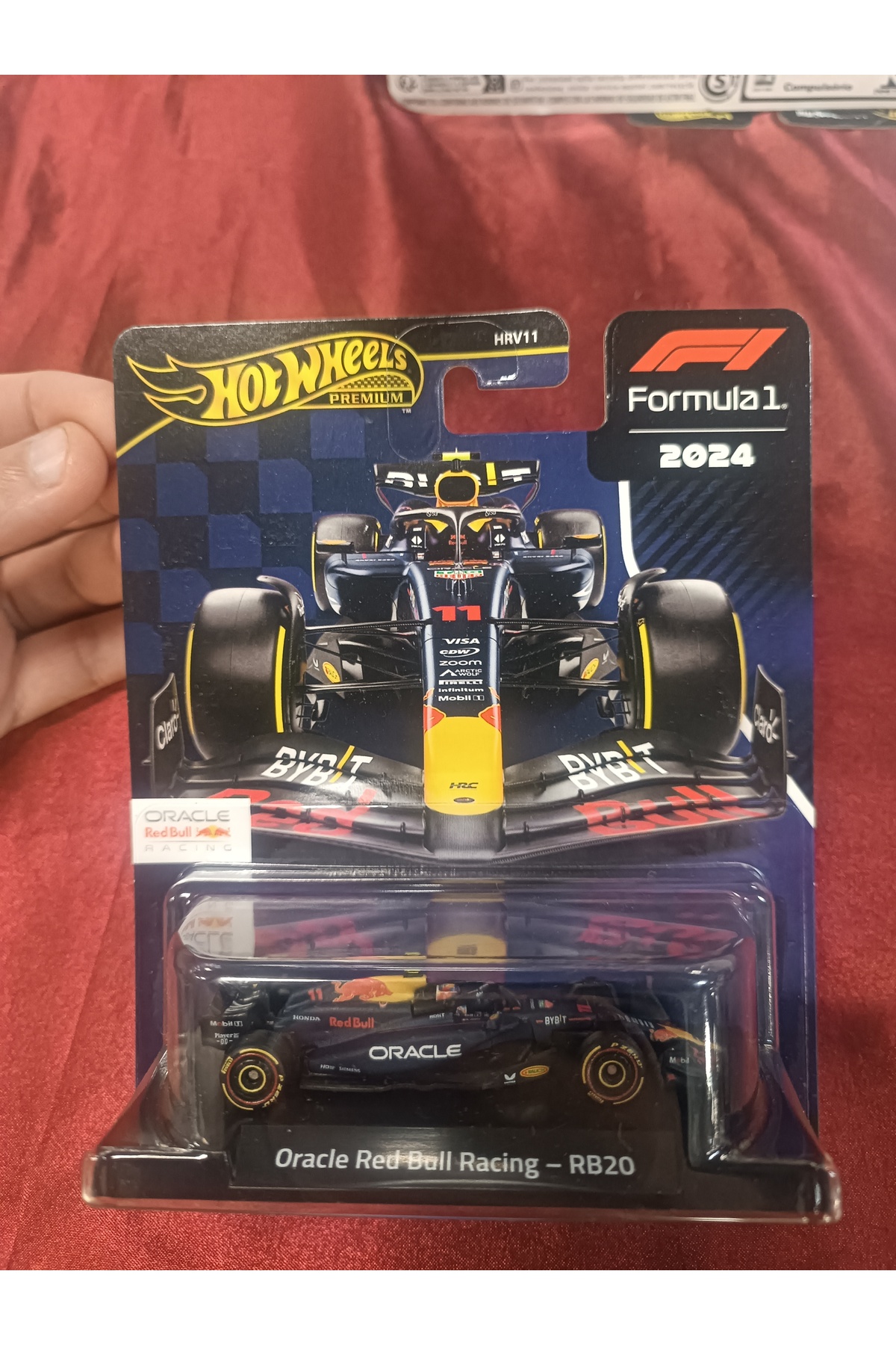 ماشین اسباب بازی ORACLE RED BULL RACING RB20 11 از ترکیه HOT WHEELS