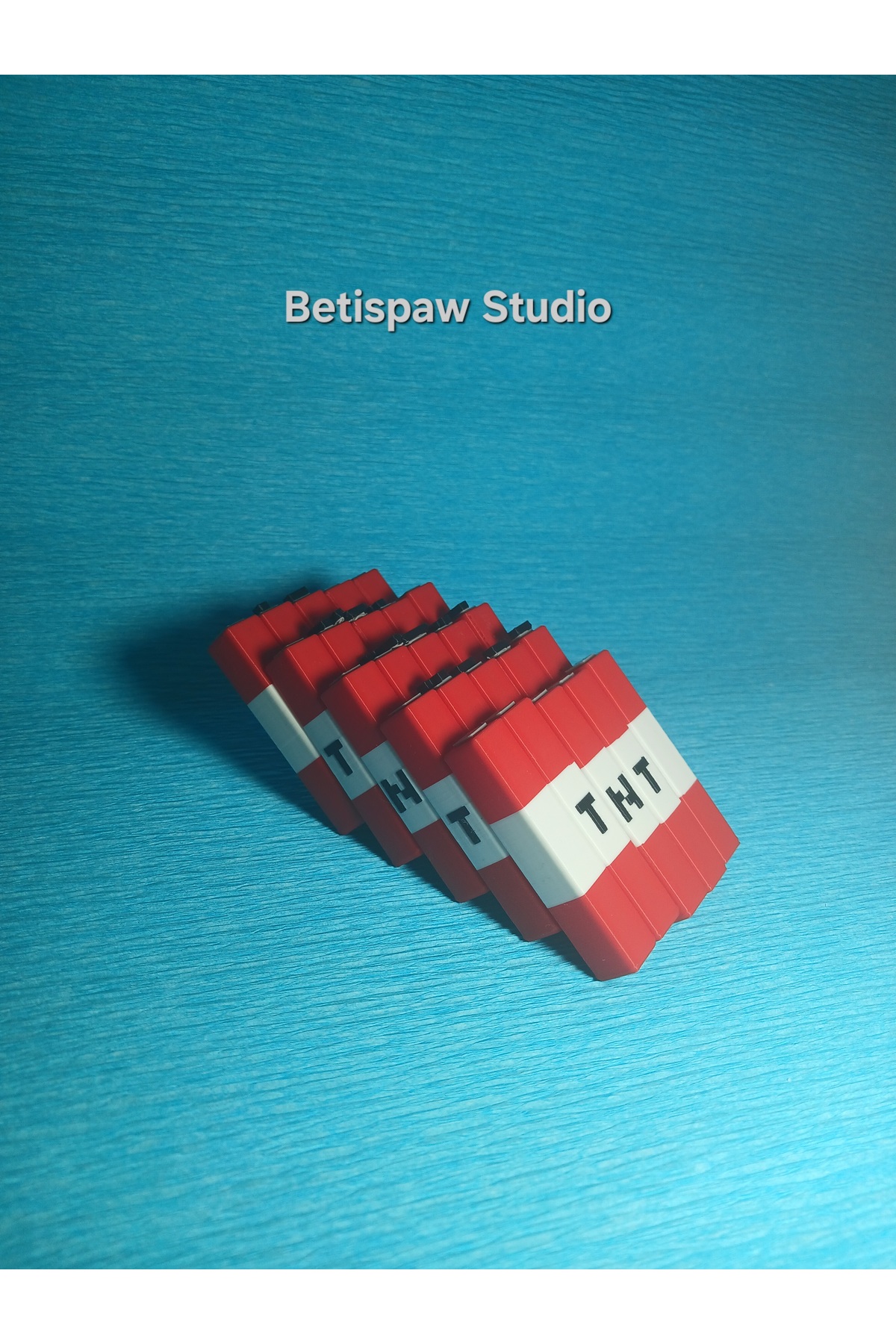 اسباب بازی های فیگور دیگر MINECRAFT TNT متحرک فیجت مکعب Betispaw Studio