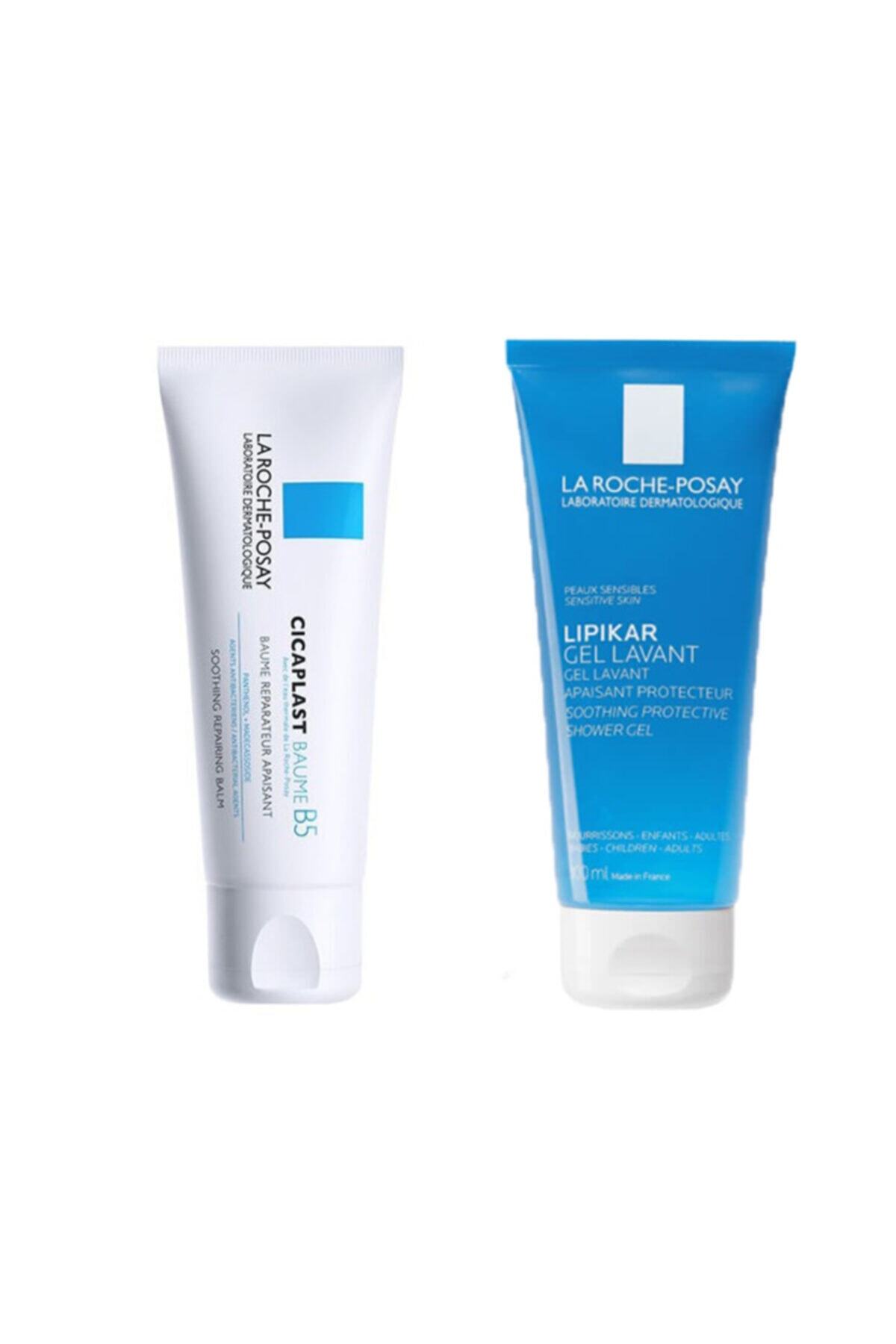 ست مراقبت پوست CICAPLAST BAUME B5 CREAM 40 ML + LIPICAR GEL LAVANT 100ML La Roche Posay