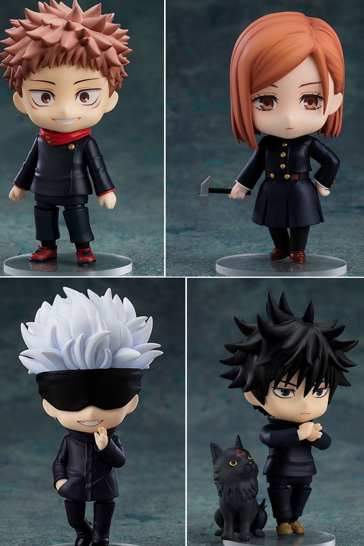 فیگور مجموعه 6 تایی انیمه شخصیتی JUJUTSU KAISEN NARUTO CHARACTER SERIES PIECES FIGUR GIFT DECOR کلکسیونی از ترکیه Utelips