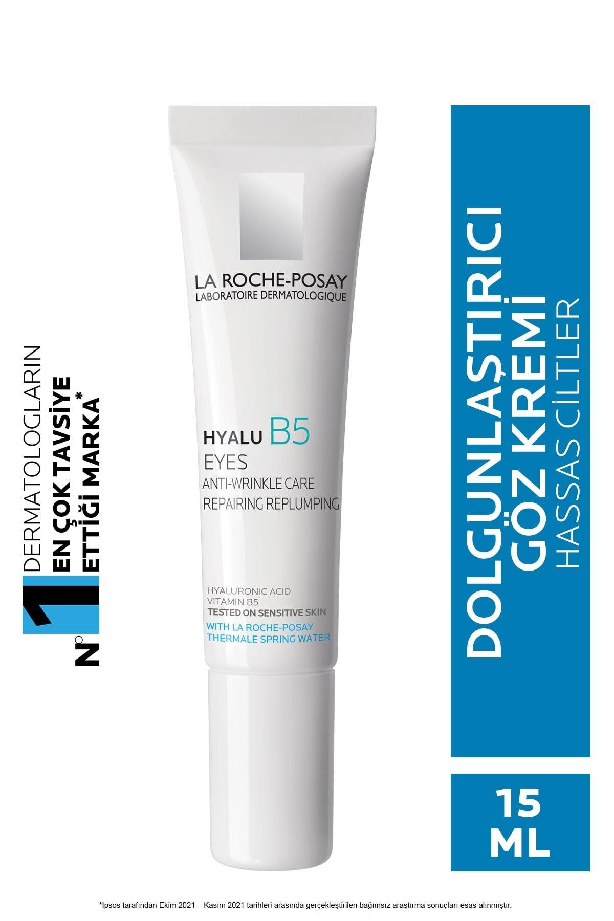 La Roche Posay کرم چشم Hyalu B5 ضد پیری موثر 15 میلی لیتر