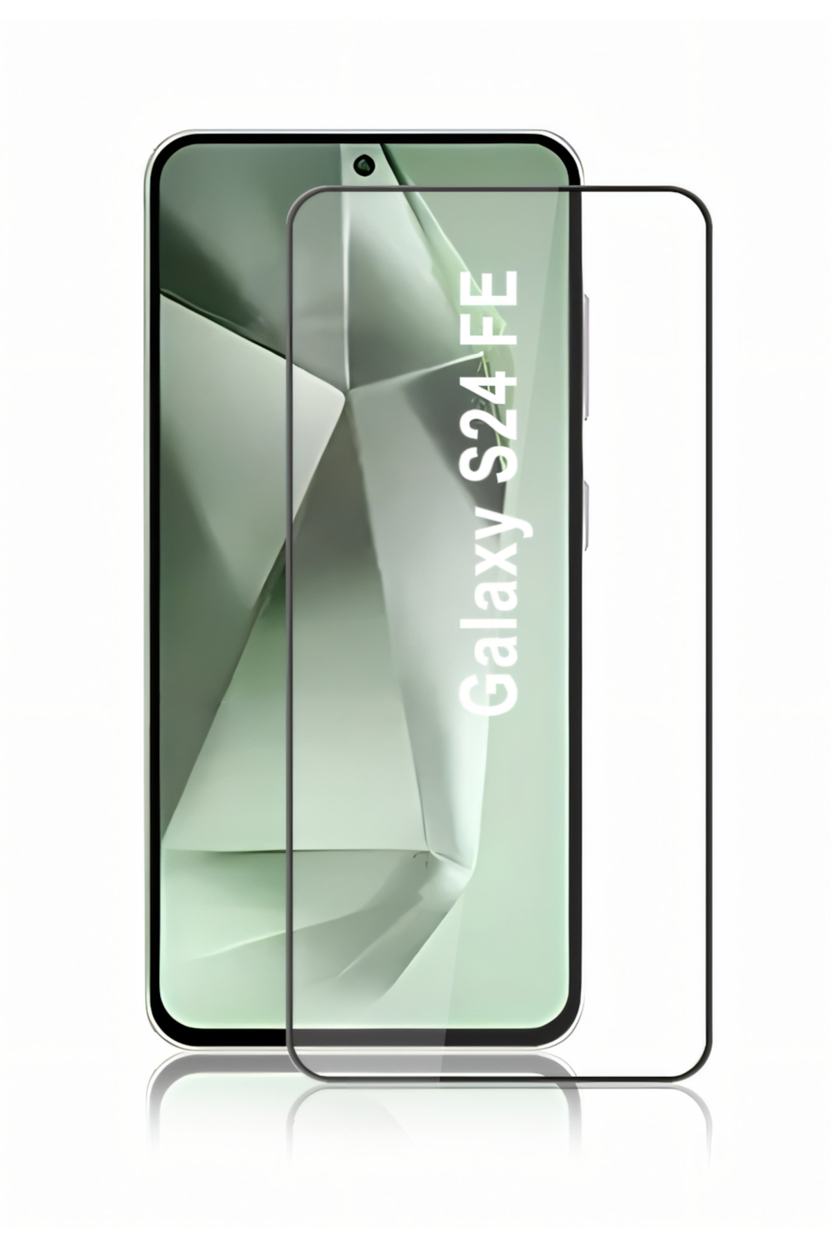 محافظ صفحه نمایش تمام شیشه ای نشکن GALAXY S24 FE 150CC آنتی استاتیک لبه بزرگ 9H TEMPERED PROTECTOR فیبکس Fibaks