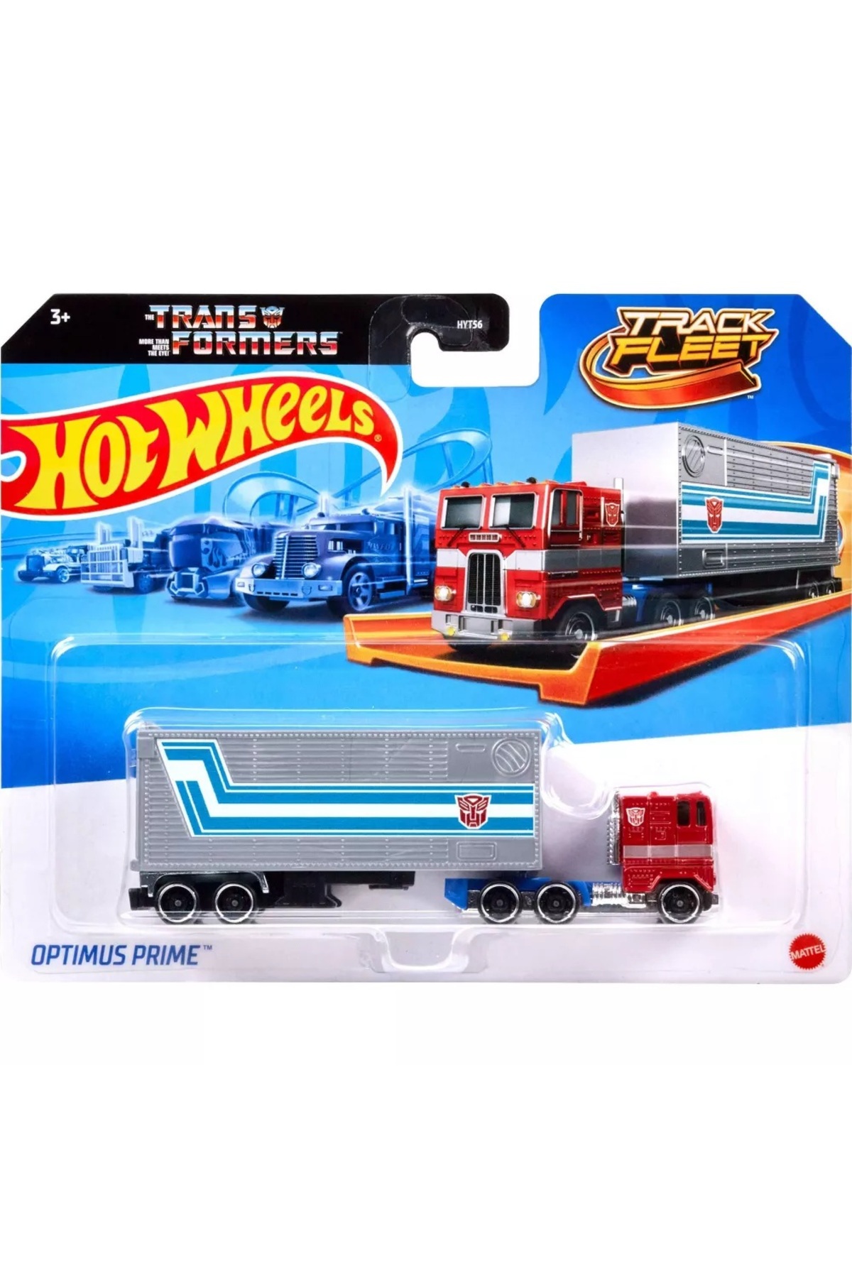 ماشین اسباب بازی ناوگان 1:64 ترانسفورماتور مقیاس OPTIMUS PRIME هات ویلز اورجینال HOT WHEELS