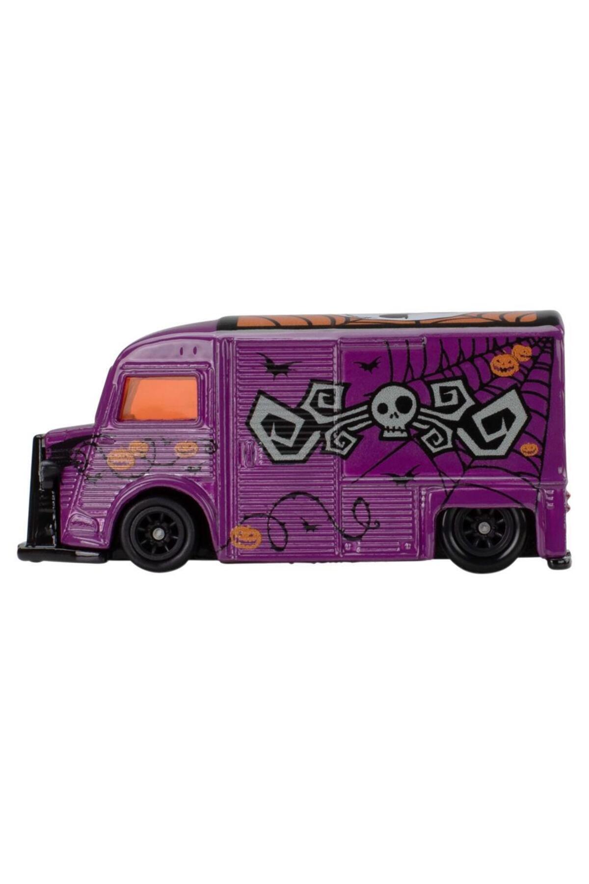 مدل خودرو فرهنگ پاپ ممتاز THE NIGHTMARE BEFORE CHRISTMAS CITROEN TYPE H HXD63 JBL78 اورجینال HOT WHEELS