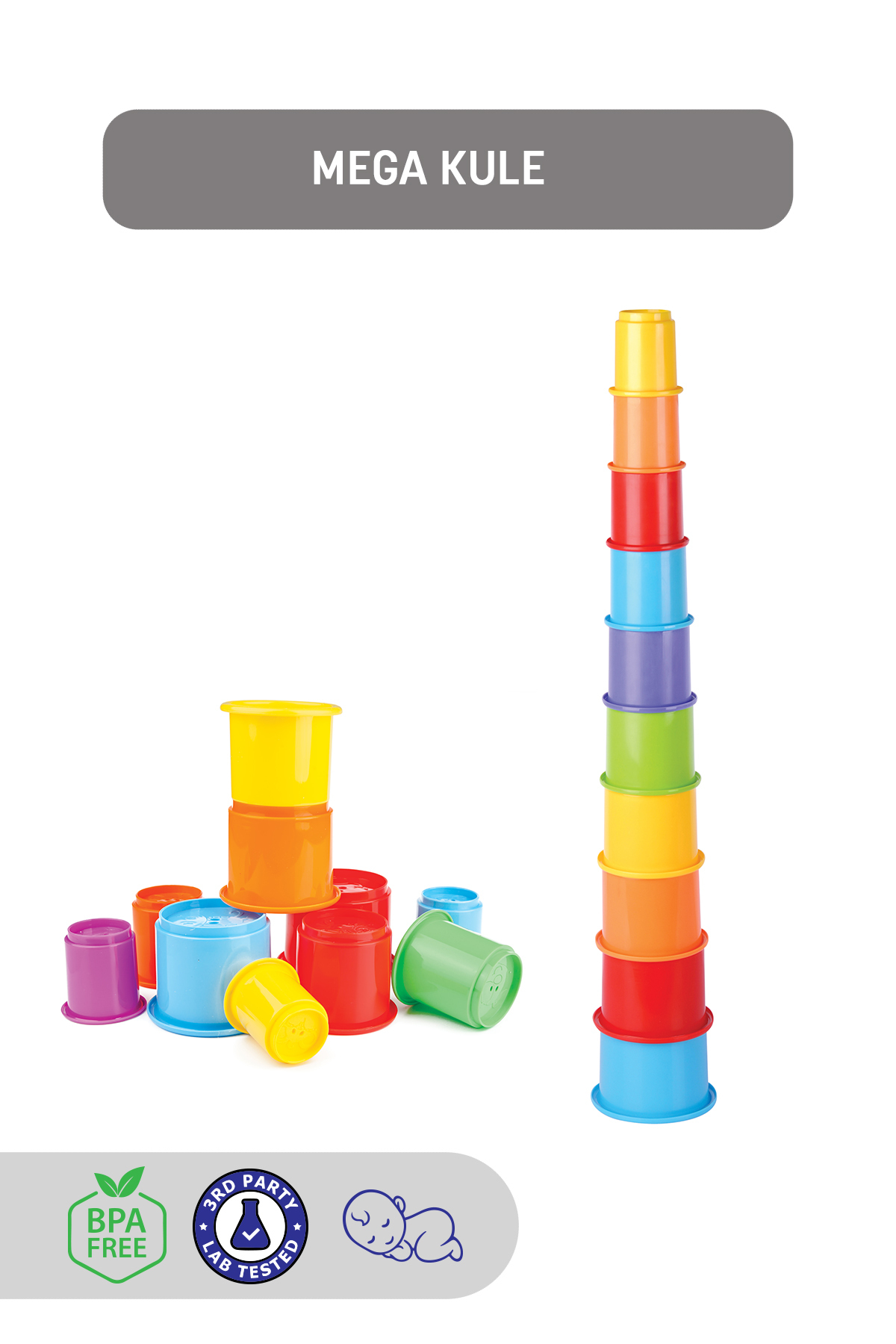 اسباب بازی KIDS BABY CUP CAP اصل Kiki