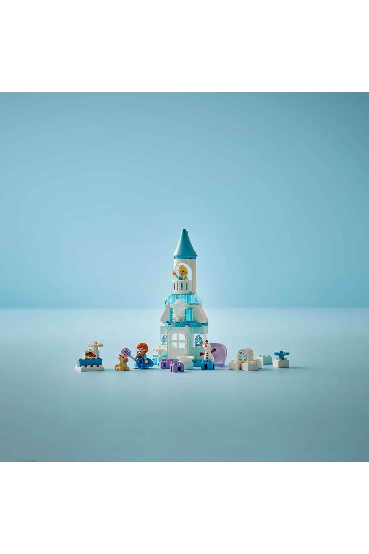 لگو DUPLO DISNEY ANNA ELSA'S LAND OF SNOW CASTLE PARTY 10455 کودکان 2 ساله بالاتر اورجینال LEGO