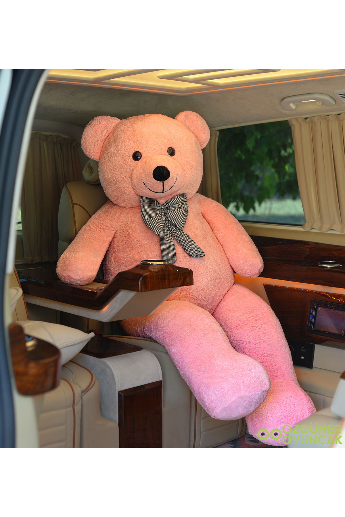 اسباب بازی های پشمی خرس عروسکی مخمل دار بزرگ غول پیکر 170 سانتی متر Özgüner Oyuncak