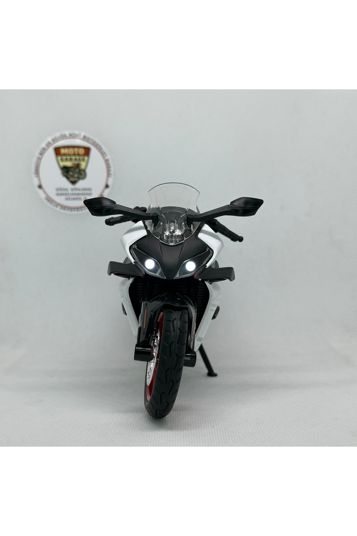 مدل خودرو موتورسیکلت CFMOTO 450 SR 1:12 LIGHTED DIECAST – فلزی با LED اورجینال MotoGarage