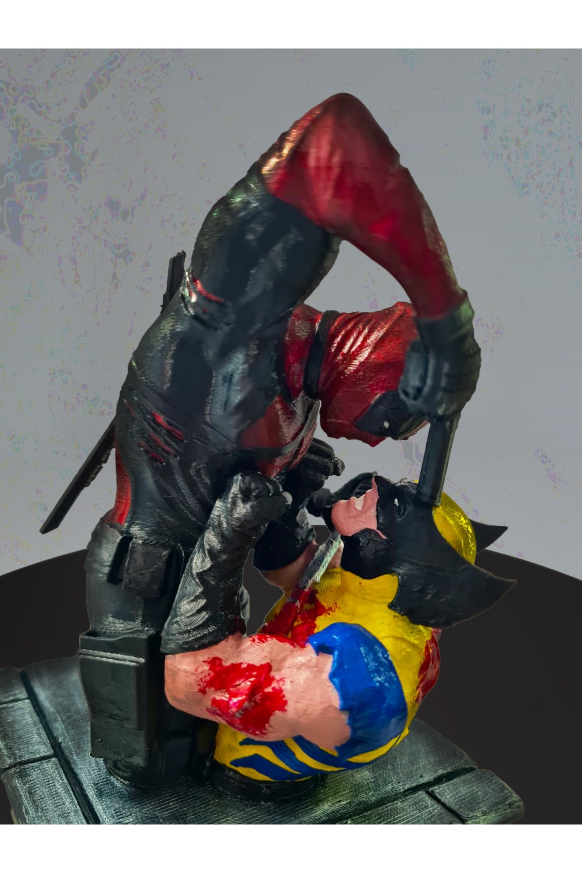 فیگور ESELYA3D DEADPOOL & WOLVERINE BUST FIGURE COMICS MARVEL 15CM FANART از ترکیه eselya