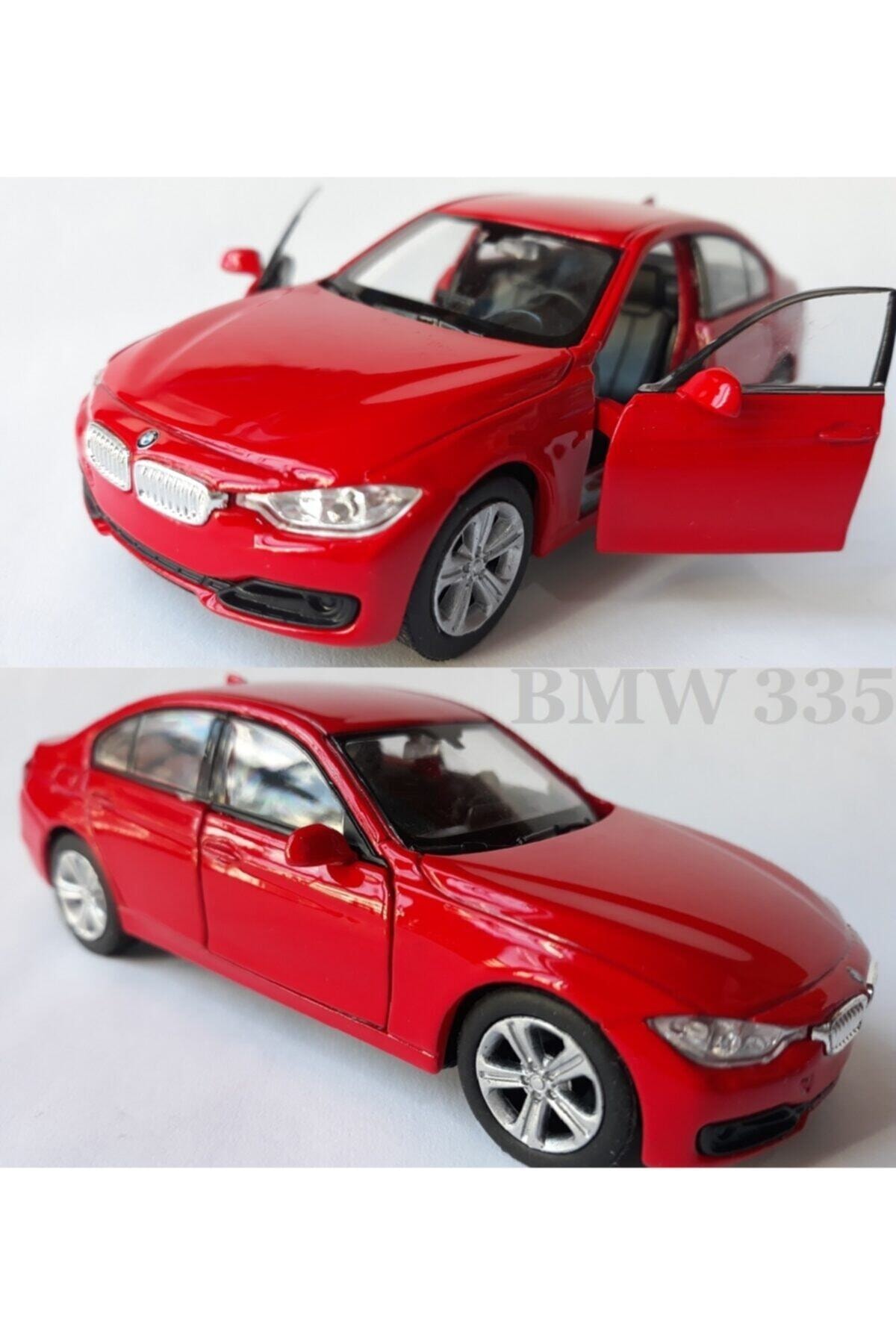 مدل خودرو BMW METAL CAR 335I DIECAST COLLECTION ORIGINAL RED 1:36 مقیاس 11.5 سانتی متر اورجینال Genel Markalar