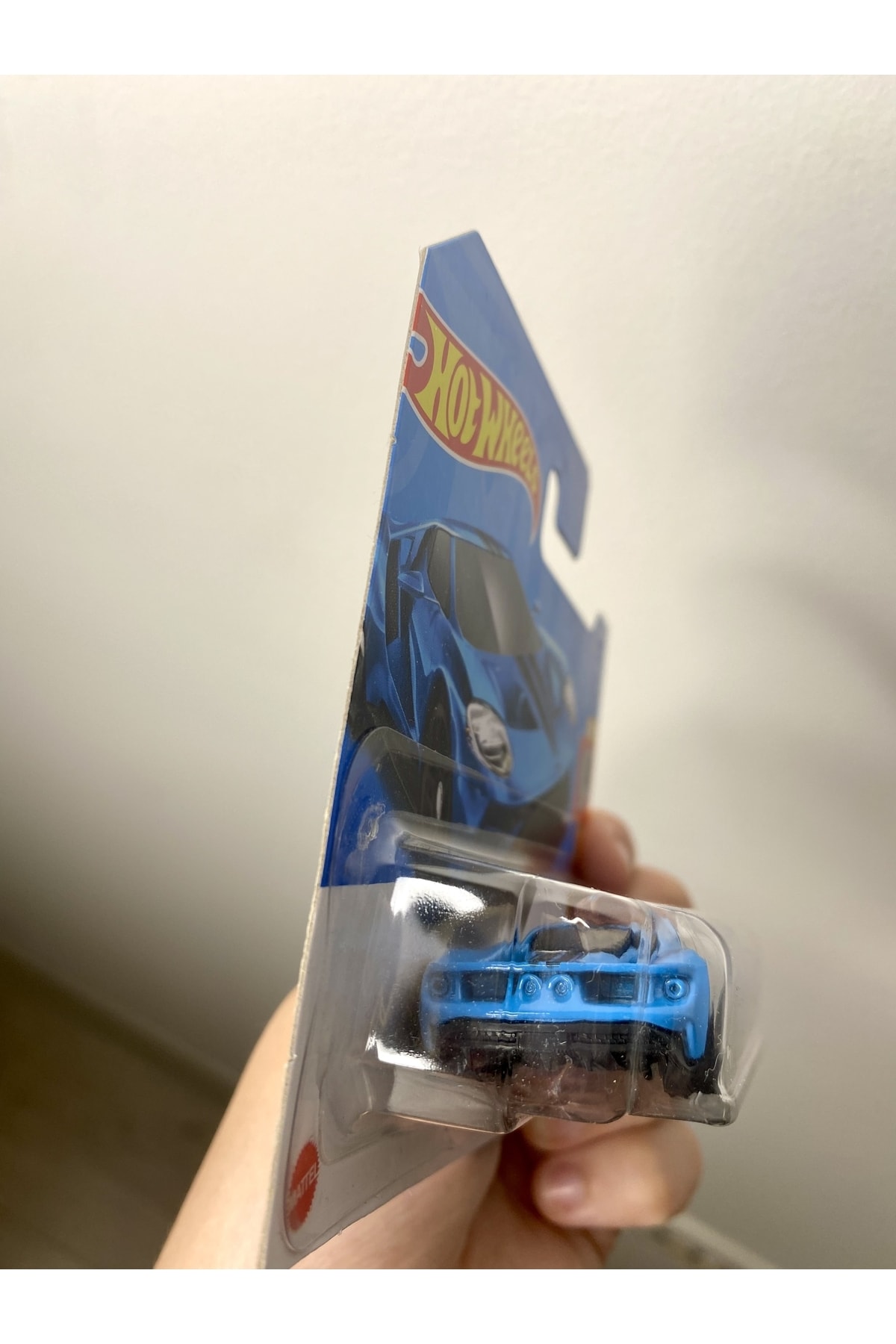ماشین اسباب بازی HOTWHEELS 17 FORD GT BLUE TOY CAR MINI CLATELE CLATE 1 64 مقیاس هات ویلز اورجینال HOT WHEELS