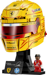 مجموعه ساختنی و نمایشی کلاه Scuderia Ferrari HP لوئیس همیلتون از لگو LEGO، سری ادیشنز، مدل 43022، ۸۸۴ قطعه