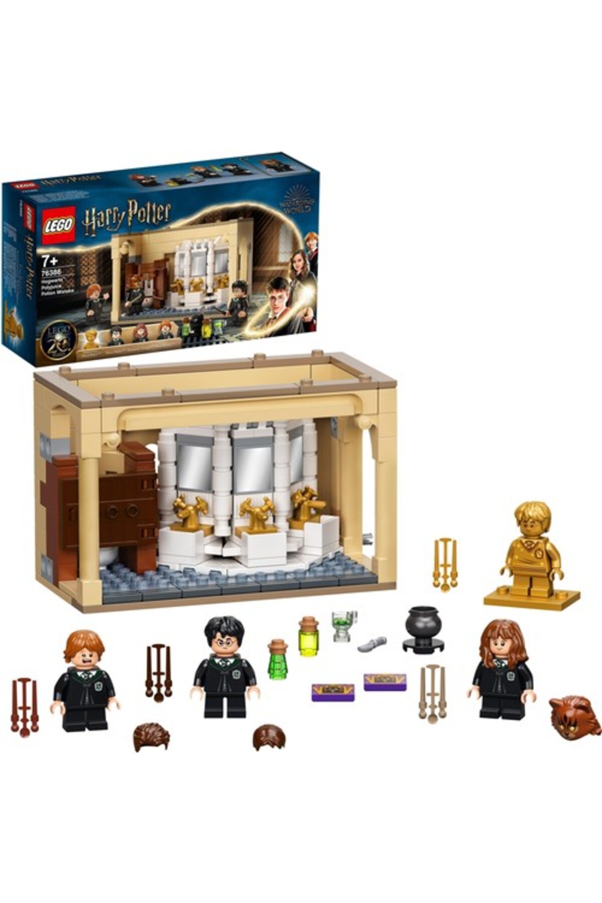 لگو ® هری پاتر ™ هاگوارتز ™: خطای بسیار مختصر معجون 76386 مجموعه 217 قطعه اورجینال LEGO