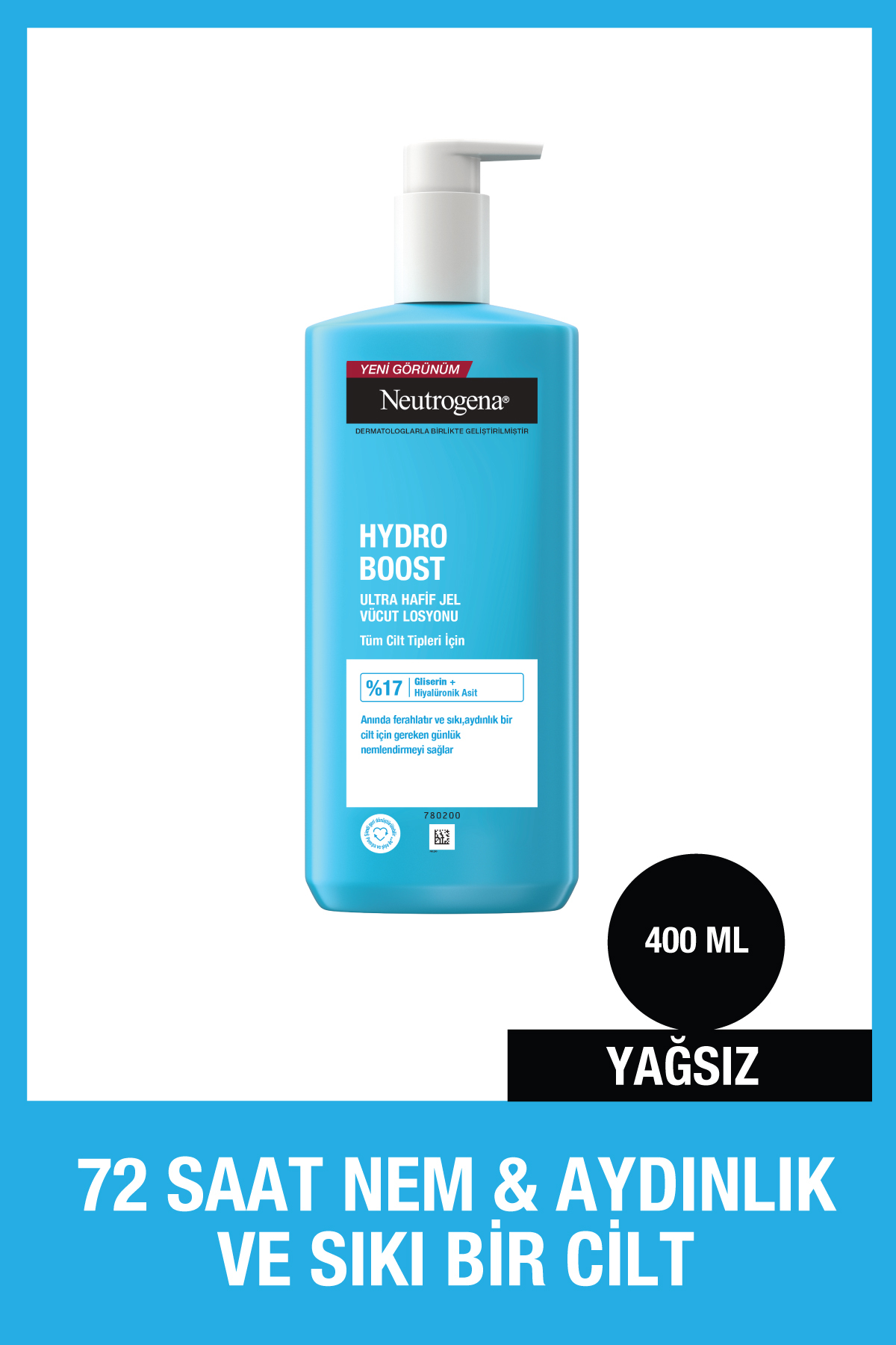 کرم بدن لوسیون هیدرو بوست 400 میل Neutrogena