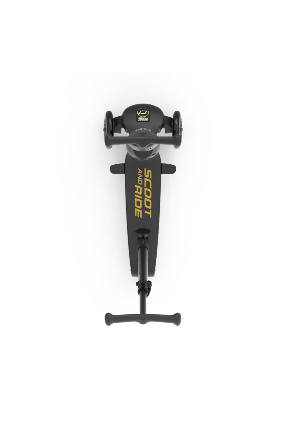 اسکوتر کودکان PUSH AND GO CHILD WITH PARENTAL CONTROL BLACK & GOLD LIMITED EDITION 240527 00089 از ترکیه SCOOT AND RIDE
