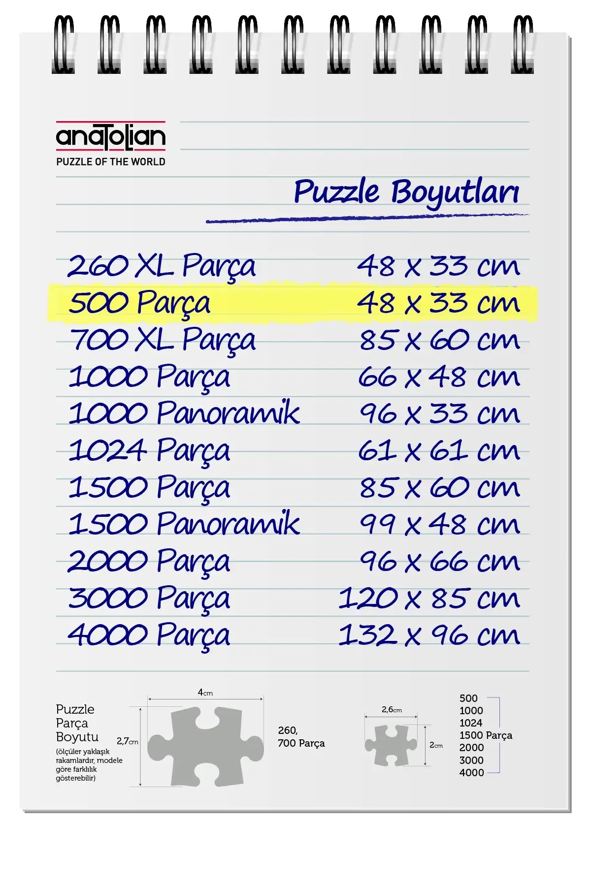 پازل جورچینی ۵۰۰ قطعه آناتولیان پازل Anatolian Puzzle، «با هم تا ابد»، مدل ANA.3645