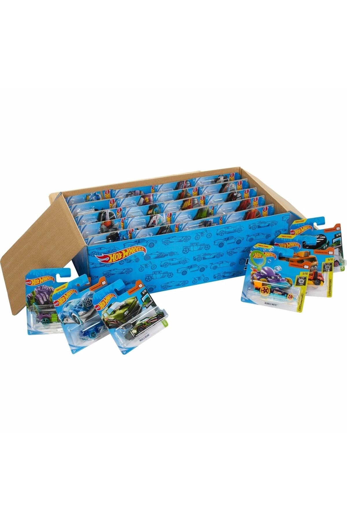 ماشین اسباب بازی بسته 50 عددی هدیه خودروهای تکی HOT WHEELS