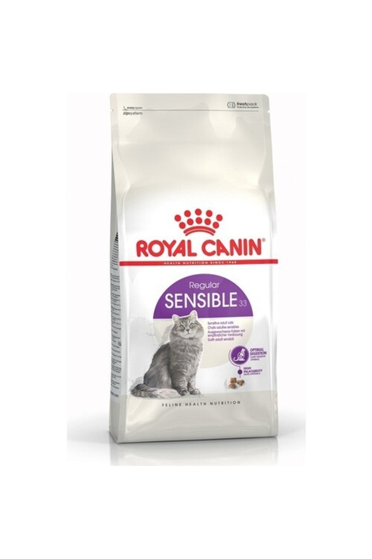 غذای خشک گربه رویال کنین Royal Canin FHN Sensible 33، ۱۵ کیلوگرم