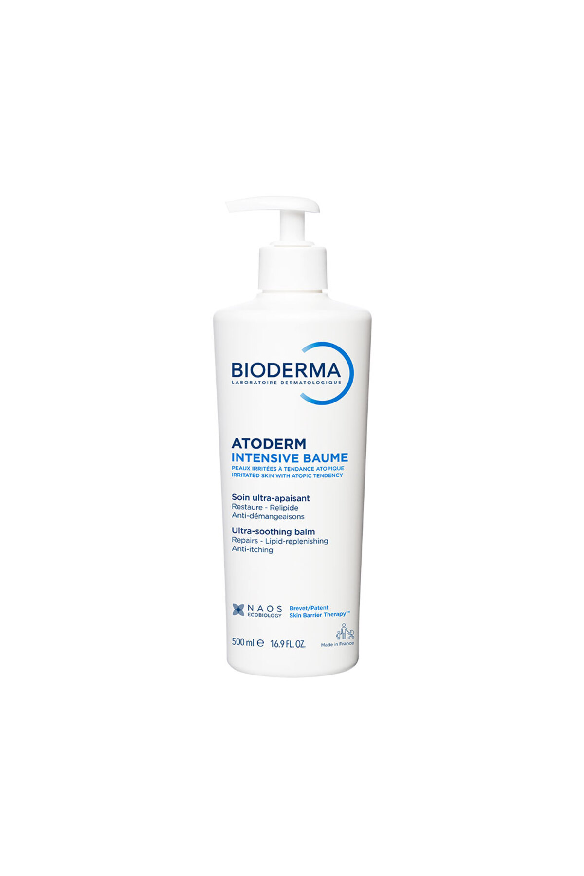 کرم مرطوب کننده پمپی مدل Atoderm Intensive  با حجم 500 میل بایودرما Bioderma