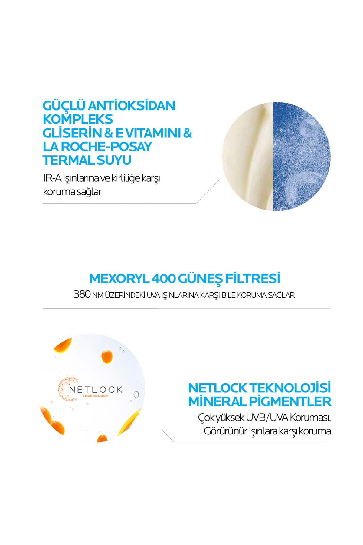 ست مراقبت پوست مجموعه از آفتاب: ژل تمیز کننده صورت کاربردی X4 50ML &amp; ANTHELIOS SPF50+ کرم خورشید La Roche Posay