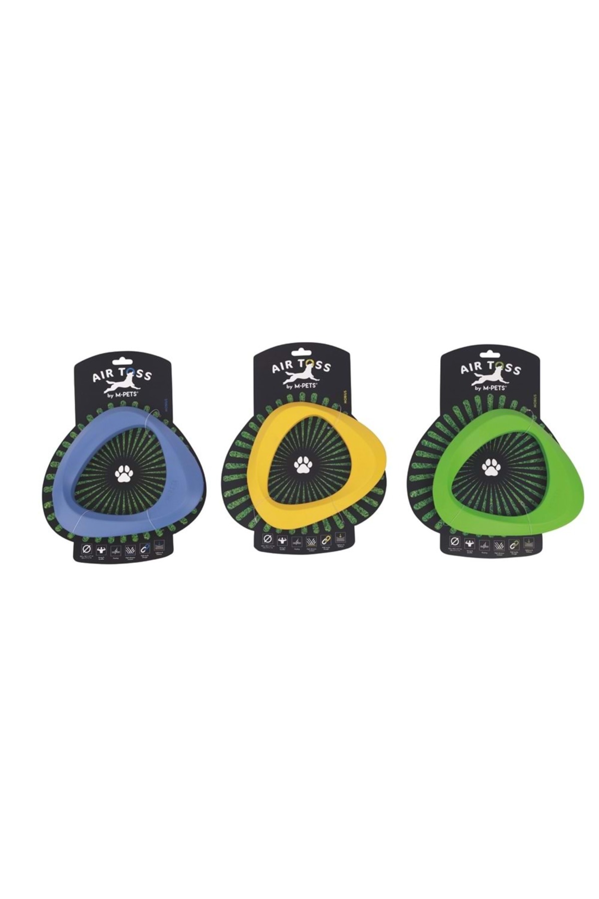 اسباب‌بازی سگ AIR TOSS MOBIUS از ام‌پتس M-PETS، مدل 10658206، زرد