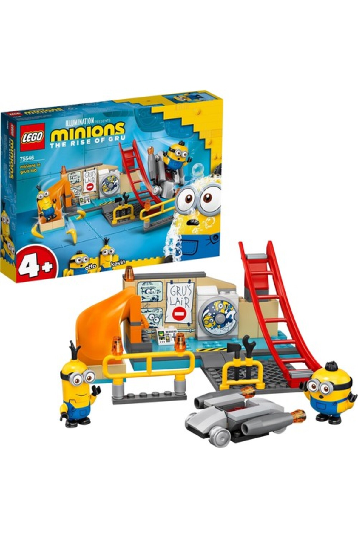 لگو و اسباب بازی های ساخت محور MINIONS 75546 IN GRU'S LAB از ترکیه LEGO