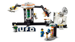 مجموعه ساختنی لگو LEGO سری کرییتور ۳ در ۱ مدل 31142، ترن هوایی فضایی، ۸۷۴ قطعه، حداقل ۹ سال