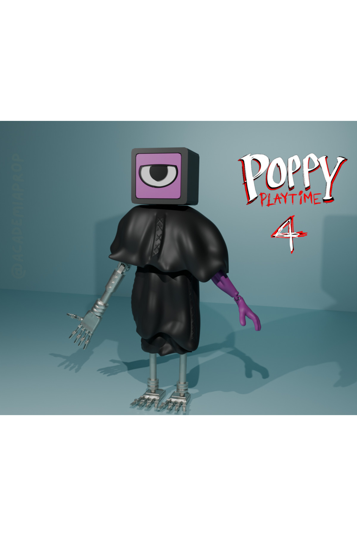 اسباب بازی های فیگور دیگر POPPY PLAYTIME DOCTOR SAWYER MOVABLE ARTICULATED 16CM YAZDİR3D