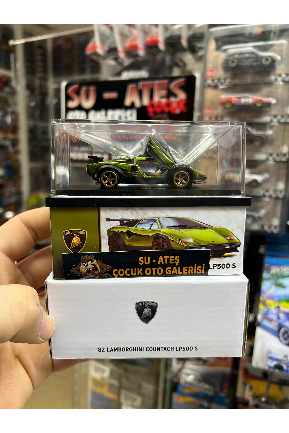 ماشین اسباب بازی 82 COUNTACH LP500 S RLC هات ویلز اورجینال HOT WHEELS