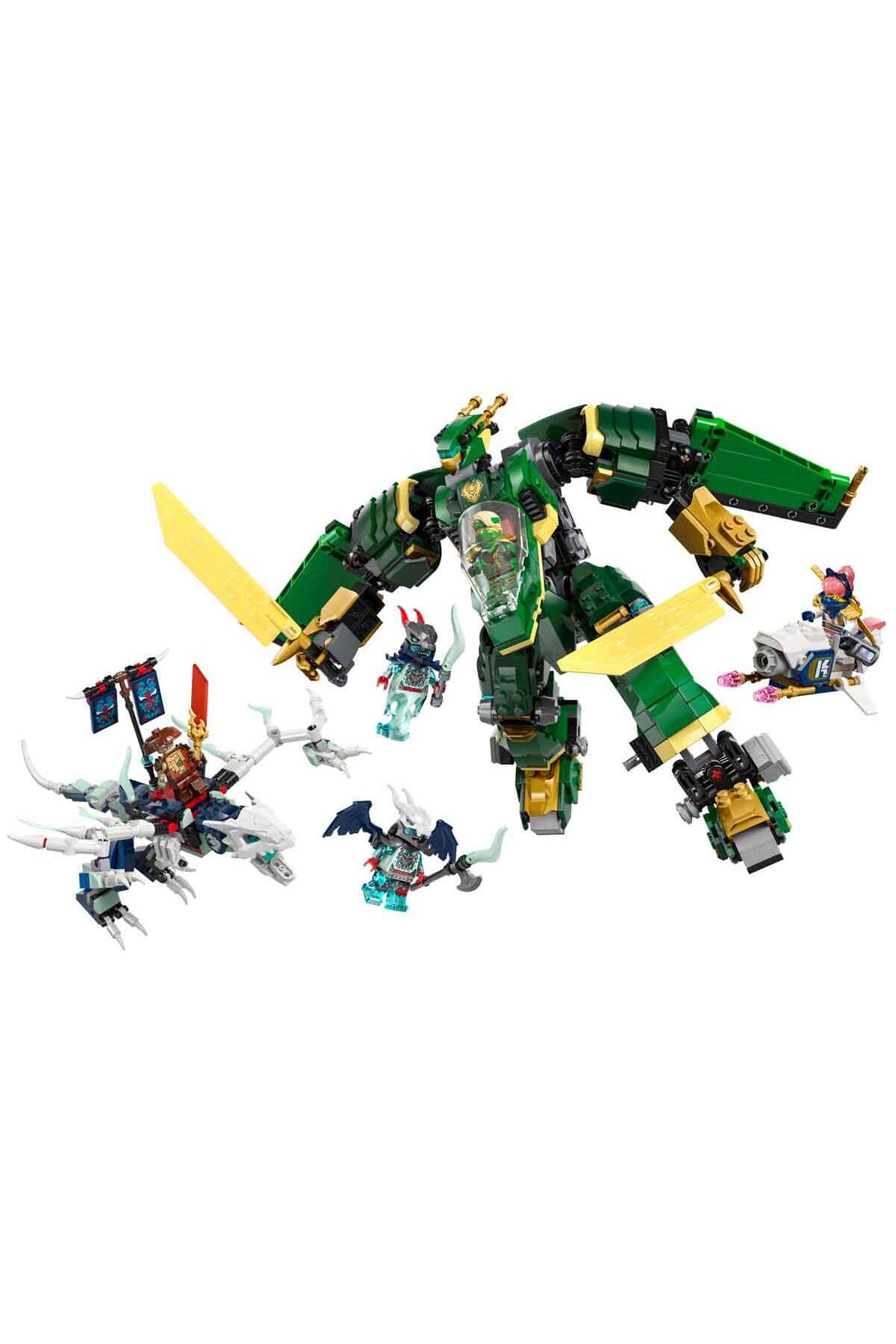 لگو ربات جت نینجاگو لوید 71845 5 مینی اژدها برای کودکان 9 ساله بالاتر اورجینال LEGO