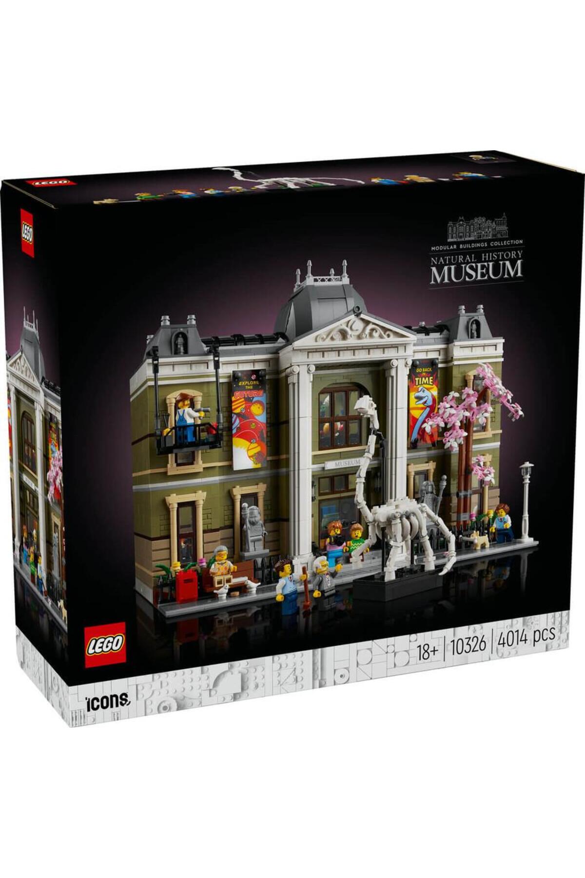 لگو و اسباب بازی های ساخت محور نمادها 10326 موزه تاریخ طبیعی اورجینال LEGO