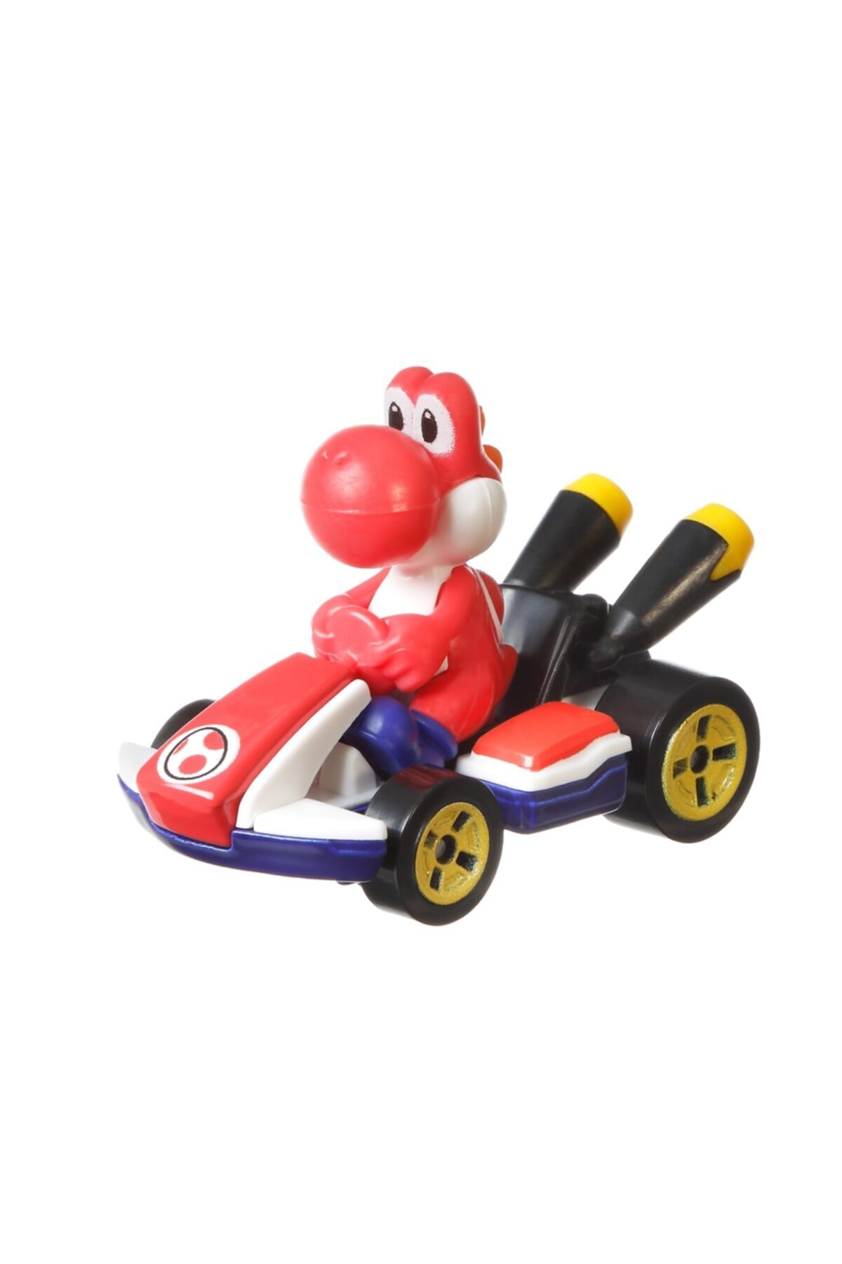 ماشین اسباب بازی چرخ های داغ دستگاه MARIO CARD VEHICLE RED YOSHI GBG25 GPD90 محصول دارای مجوز هات ویلز اورجینال HOT WHEELS