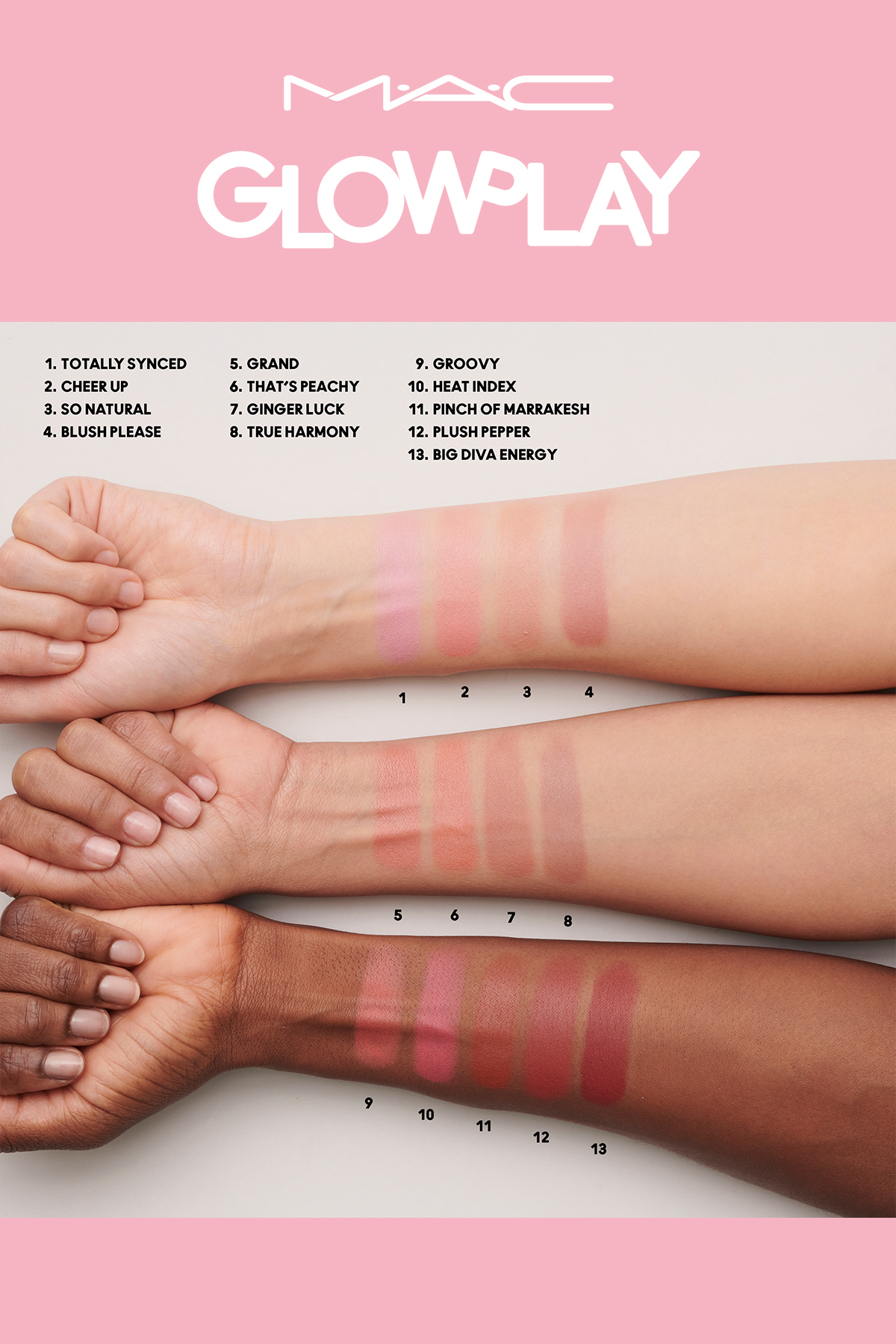 رژگونه GLOW PLAY FLOOR PEPPER 7.3 گرم Mac